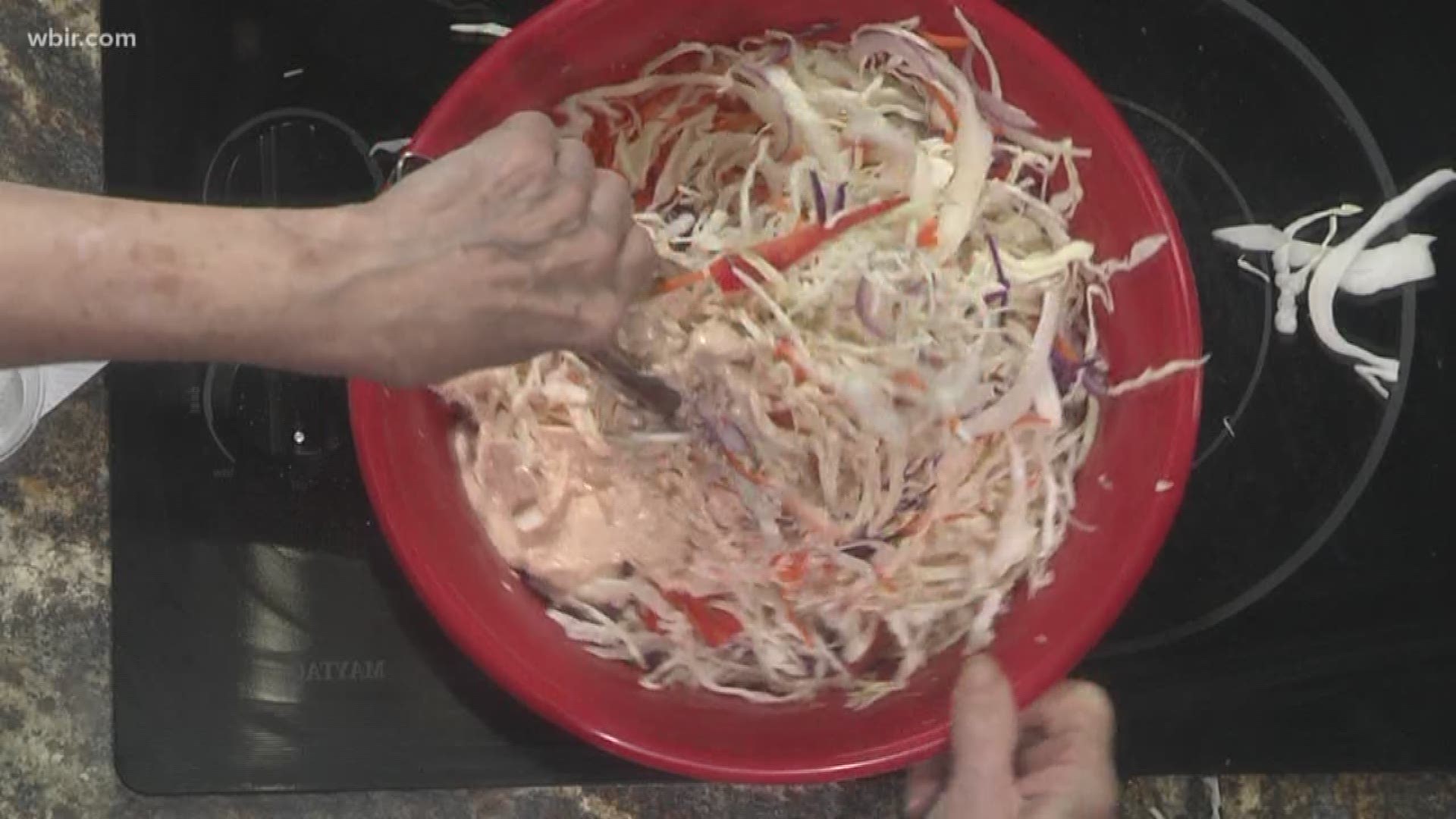 Miss Olivia shares a Southwestern Slaw recipe that will spice up your picnic. Miss Olivia's Table is located at 1108 W. Broadway Avenue in Maryville. July 17, 2019-4pm.