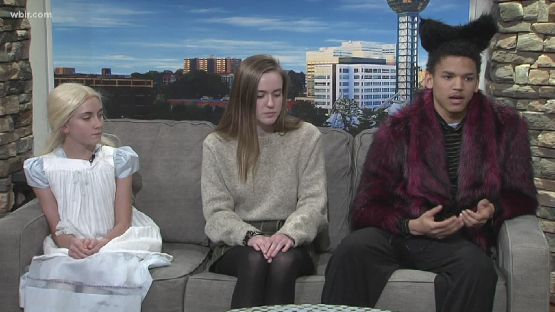 The stars of Knoxville Children's Theatre's production of 'Alice in Wonderland' joins the show to explain when you can see the play.