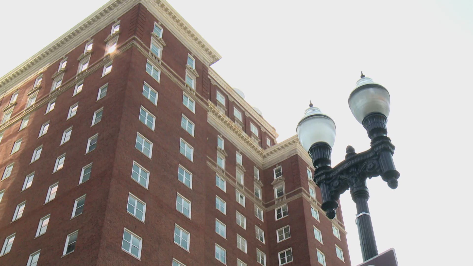 The project for the historic Gay Street building would include apartments and other commercial uses.