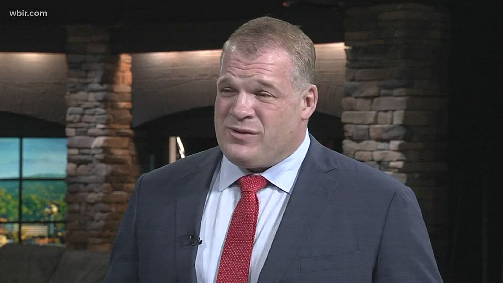 Feb. 13, 2018: Knox County mayoral candidate Glenn Jacobs discusses his campaign funding and what sets him apart from the other candidates.