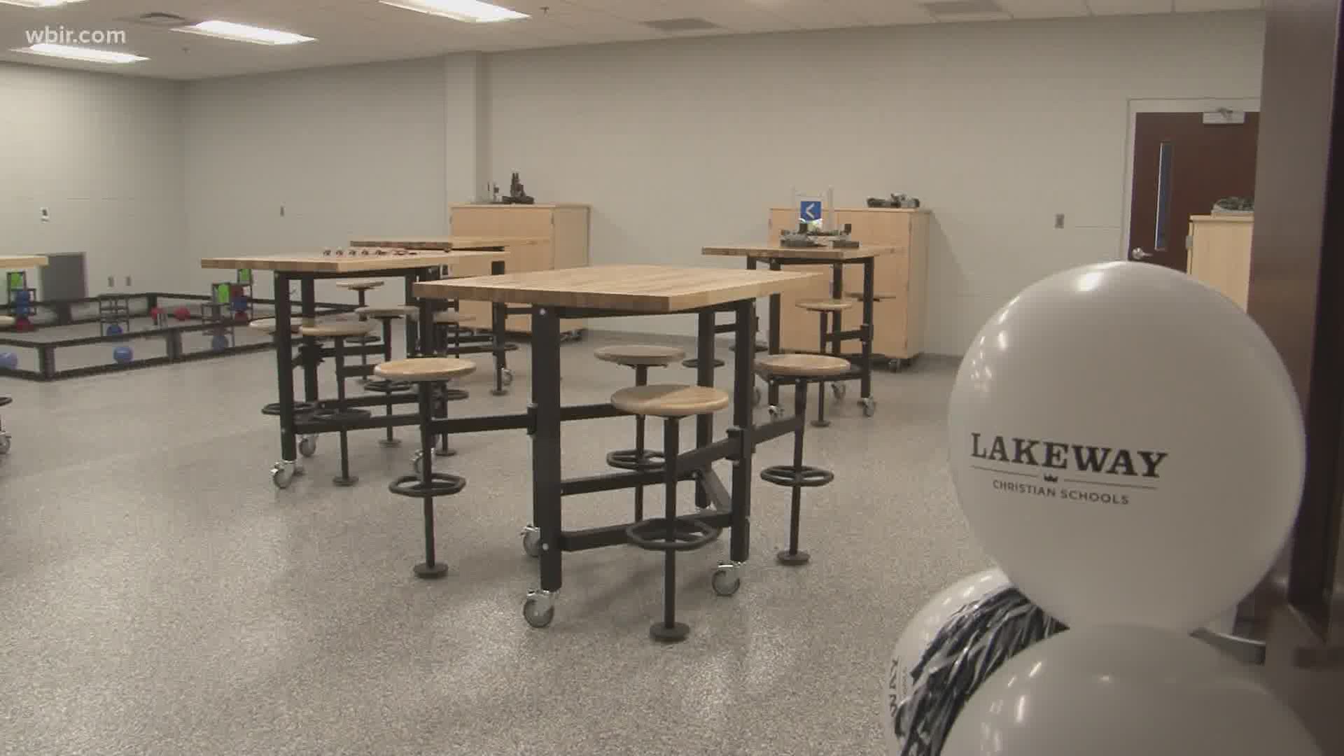 In Jefferson County, a new private school is opening its doors for the first time after years of construction, it is adapting as it gets ready to open its doors.