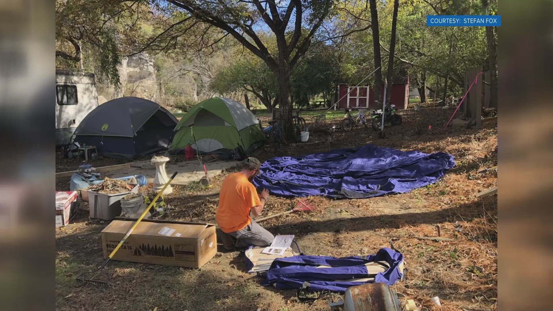 Mountain Strong Sanctuary was created a month ago after individual volunteers decided to combine their efforts. 