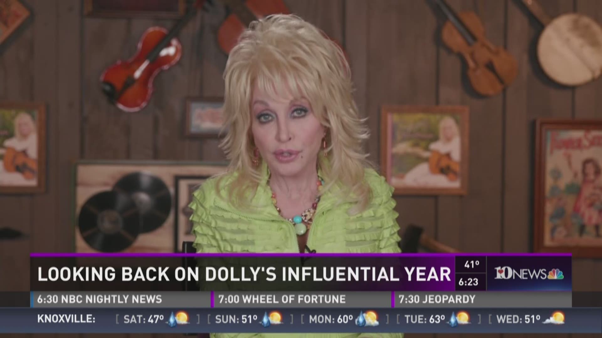 2016 was quite a year for Dolly Parton, and it ended with a selfless act much greater than her success.