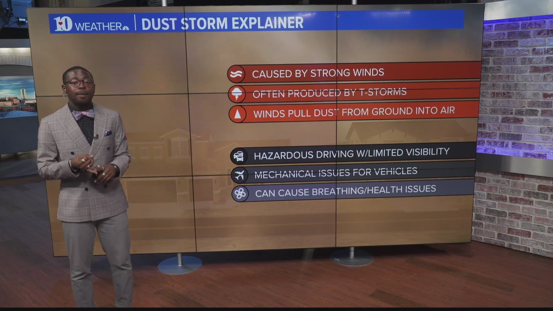 Based on recent events in Illinois, learn how dust storms form and how to stay safe in them.
