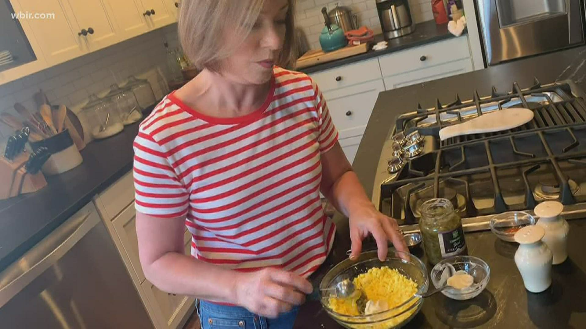 WBIR's Robin Wilhoit is not only a professional and talented journalist and anchor. She's also a great cook.  Here's recipe for 'Angel Eggs'. April 10, 2020-4pm.