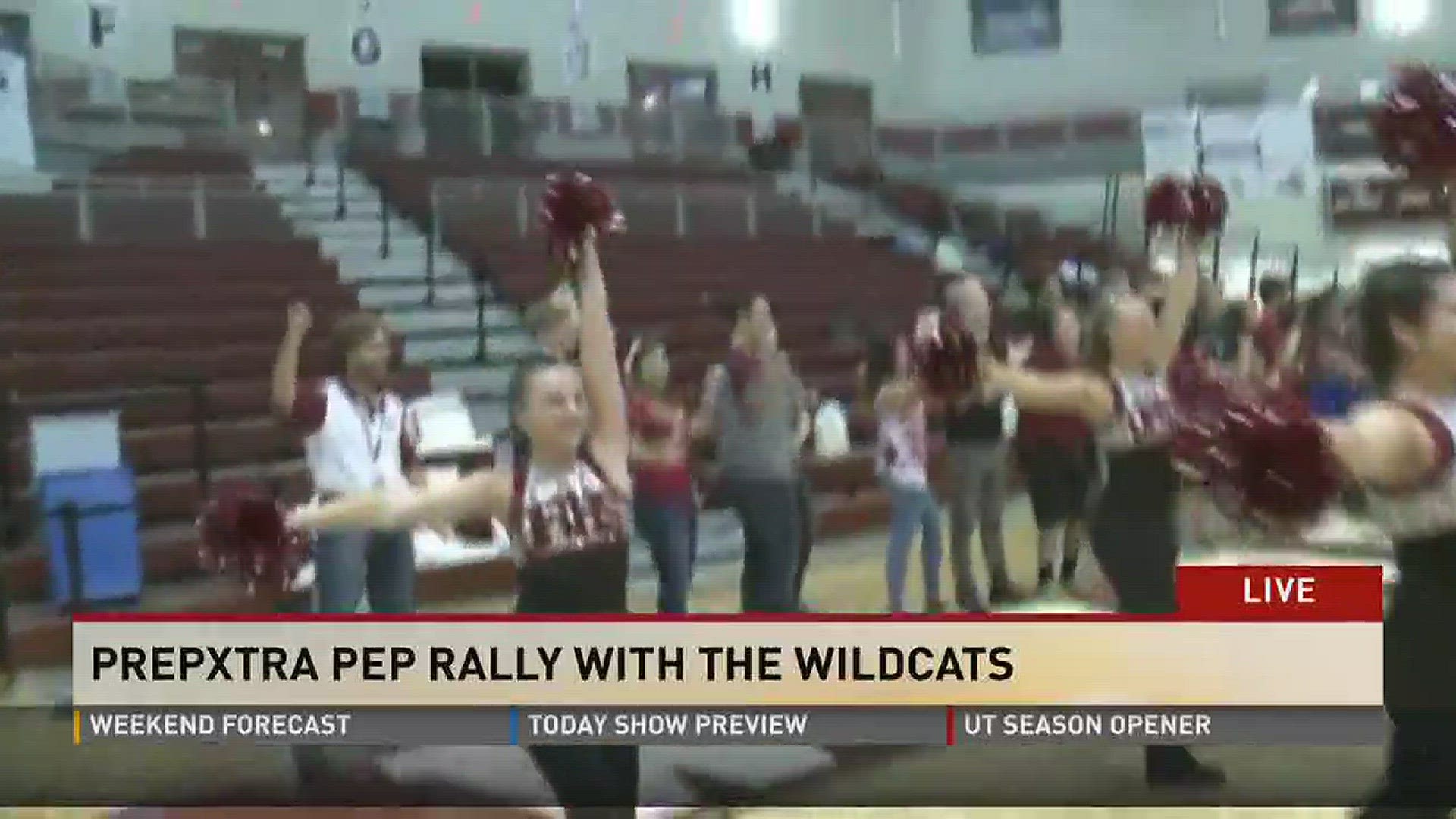 Prepxtra Rally with the Oak Ridge Wildcats