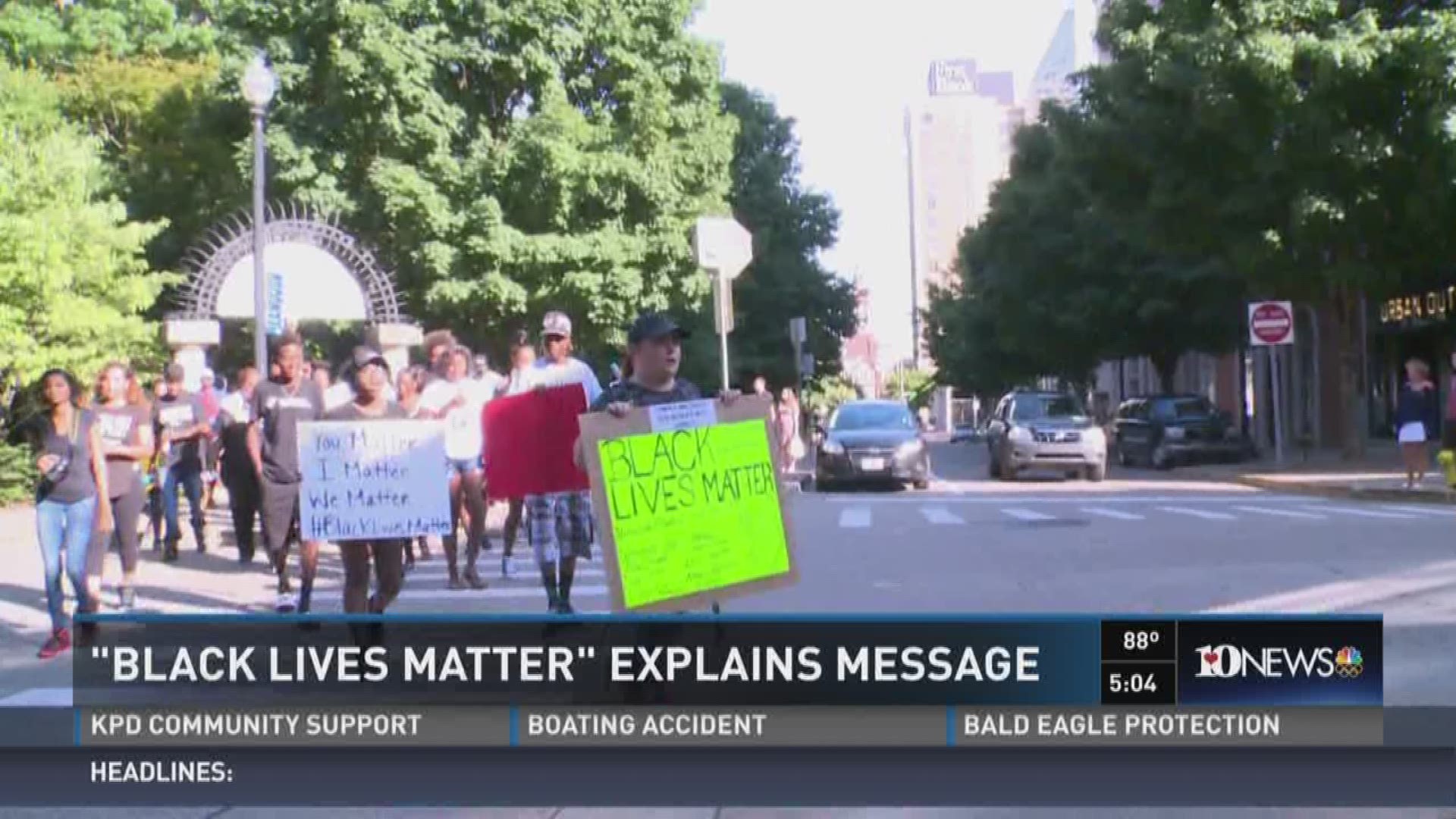 A local Black Lives Matter activist explains the message of the movement after deadly officer shootings in Dallas and Baton Rouge.