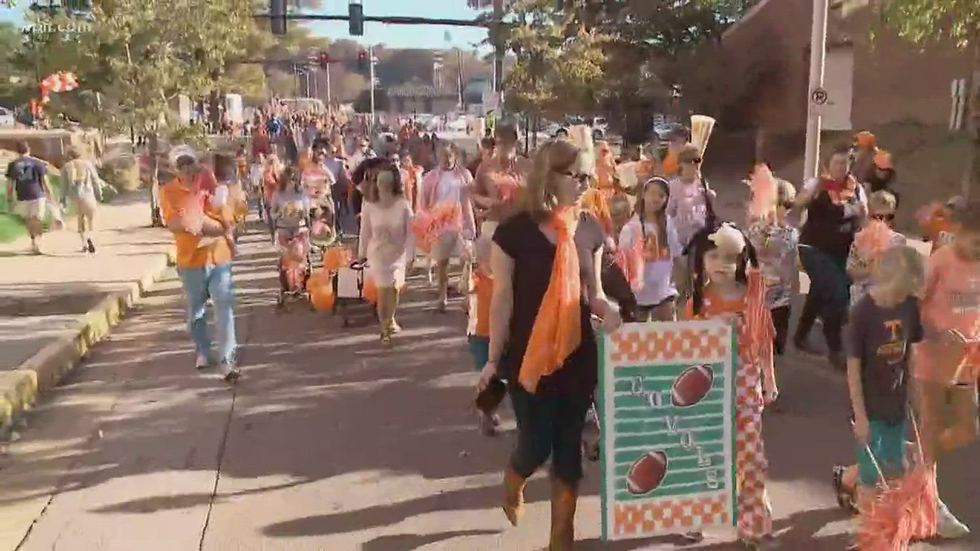 UT's homecoming parade will return to "The Strip" for the first time since the 1980s.