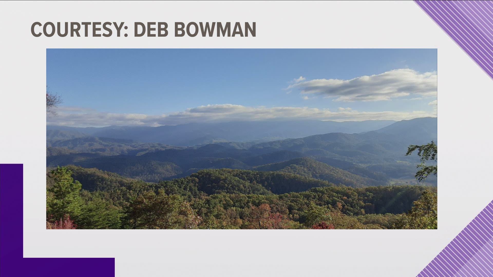 WBIR viewers have been submitting wonderful photos of the Smokies.