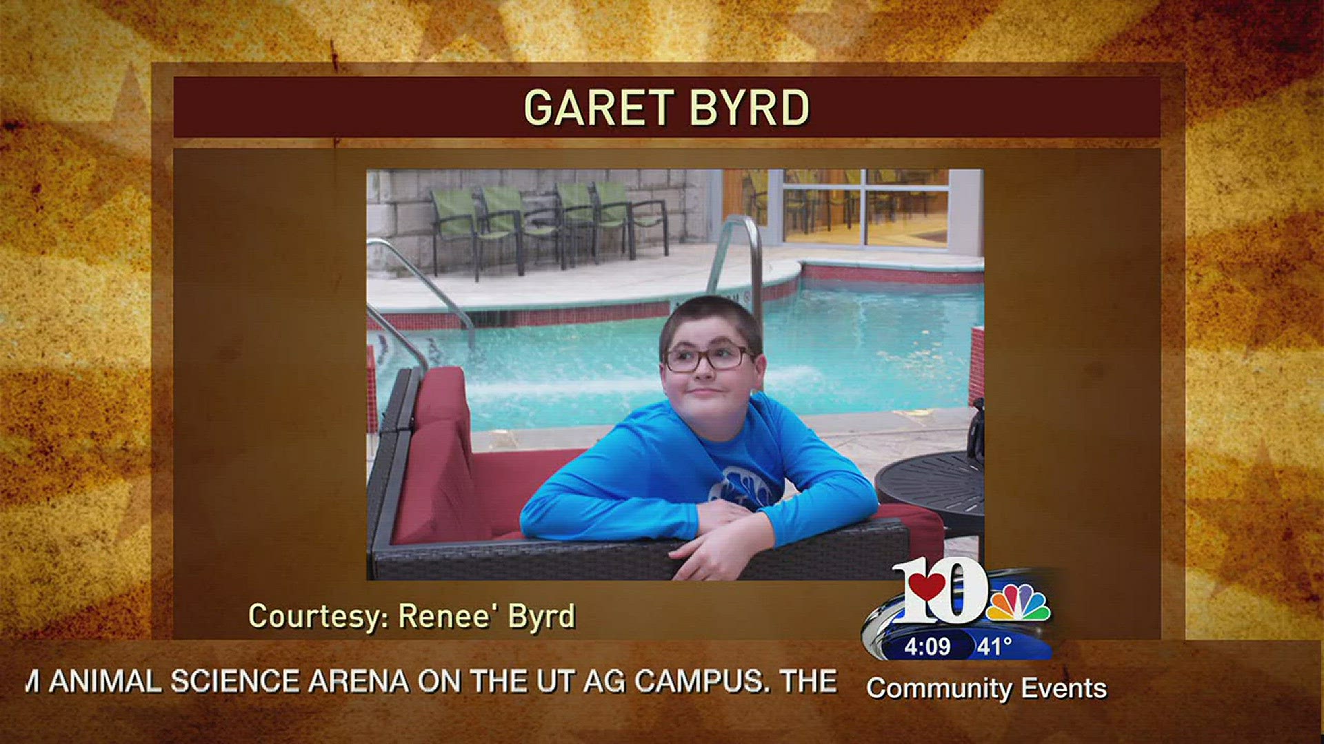 February 16, 2016Live at Five at 4Garet Byrd is an eleven year old, sixth grader who attends Fairview Elementary School in Scott County.