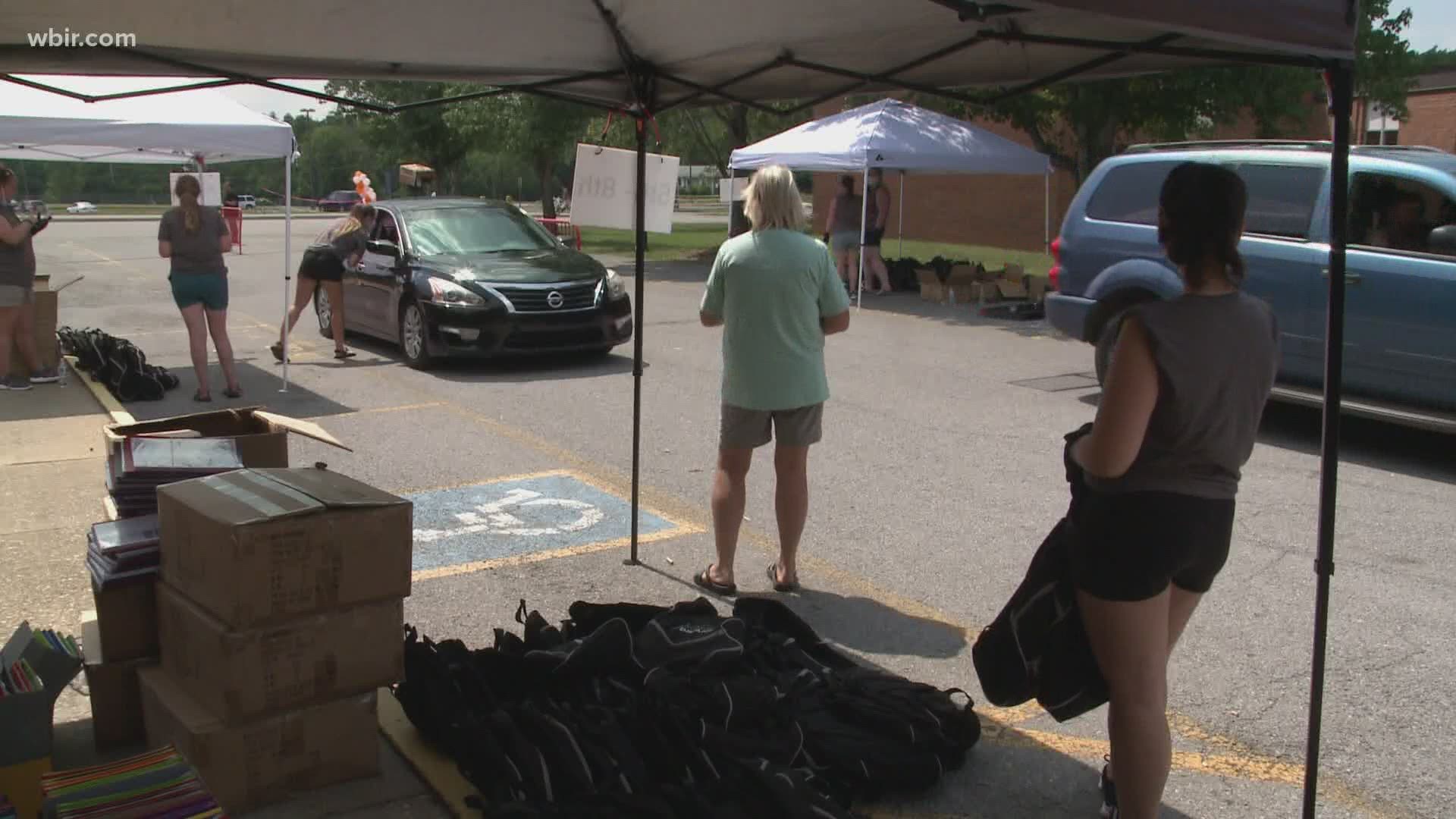 A South Knoxville church is doing its part to make sure students are ready to go back to school.