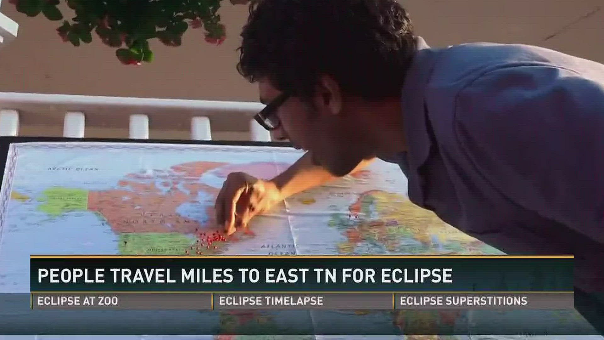 Aug. 21, 2017: Thousands of people traveled from all over the world to view the total solar eclipse in East Tennessee.