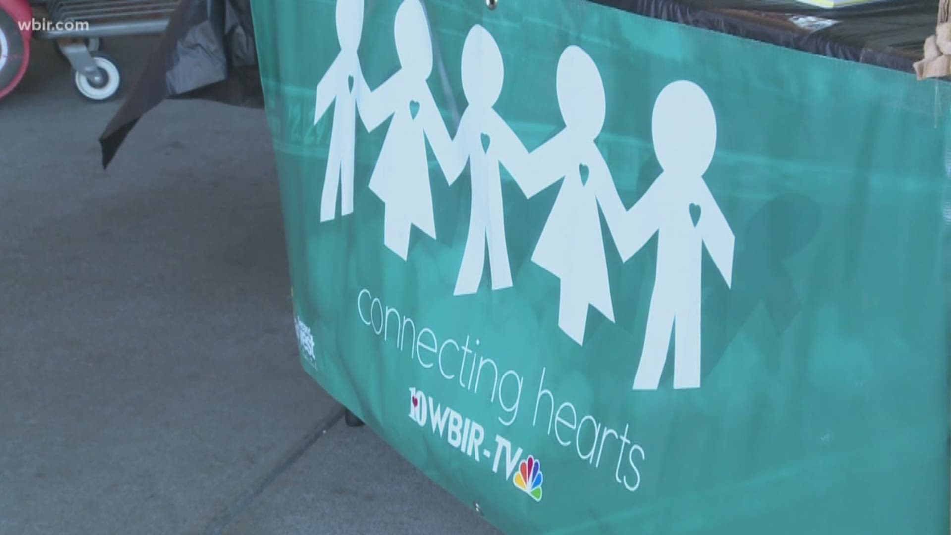 The WBIR Connecting Hearts program provides local homebound seniors with food and companionship.