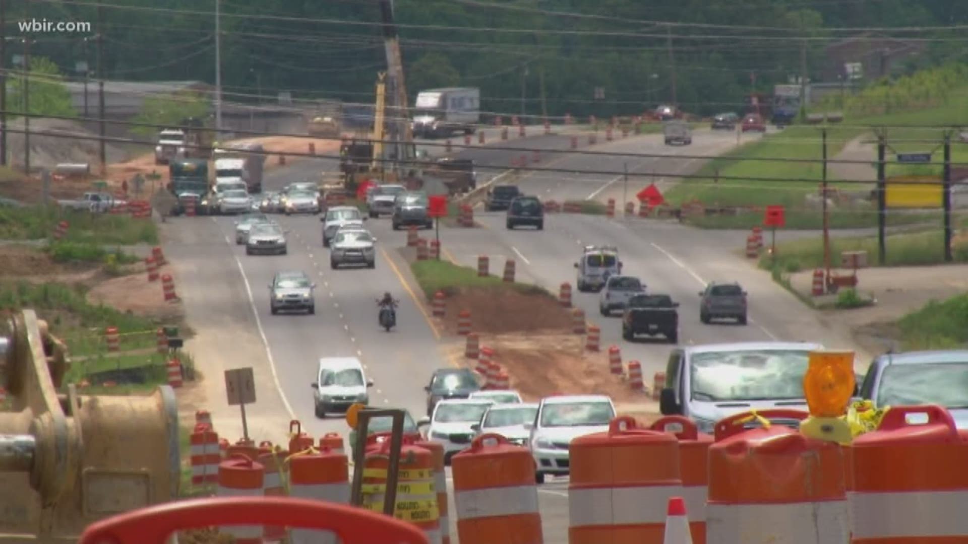 As construction on Alcoa Highway continues, people living in the area are looking to the future.