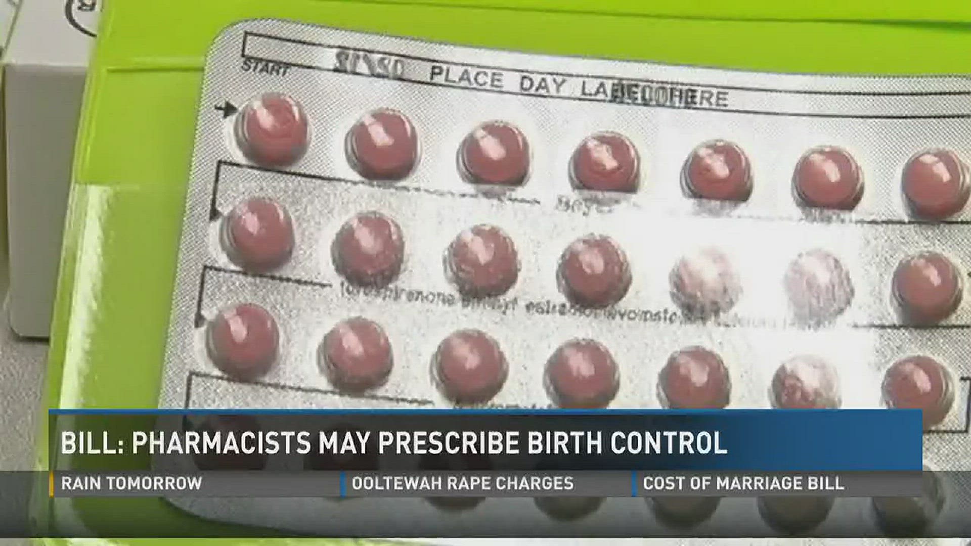 A proposed bill would allow pharmacists to prescribe birth control for women. Jan. 14, 2016