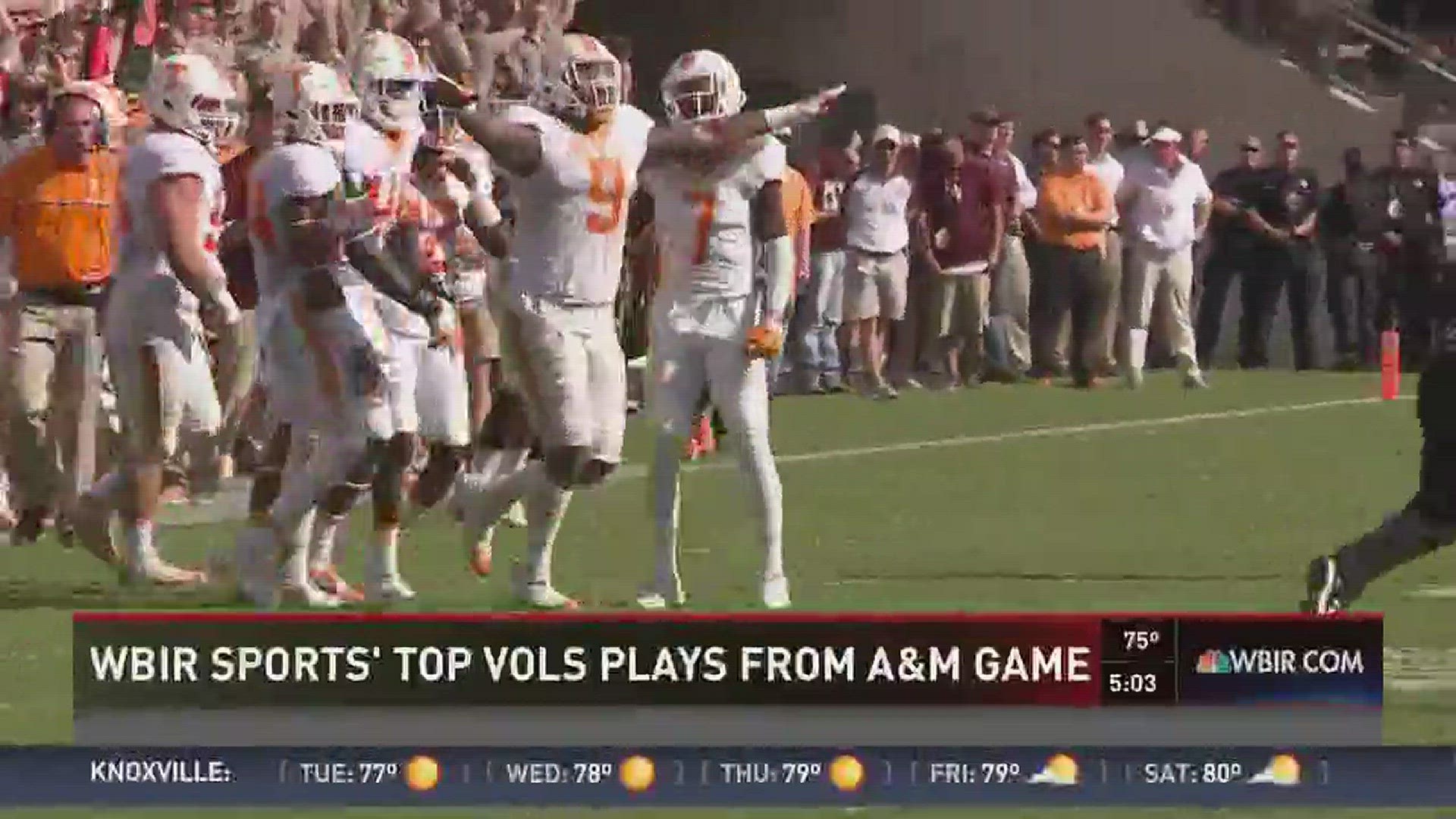 WBIR 10Sports anchor Patrick Murray takes a look at the top three plays you might not have noticed from the Vols double overtime loss to Texas A&M.