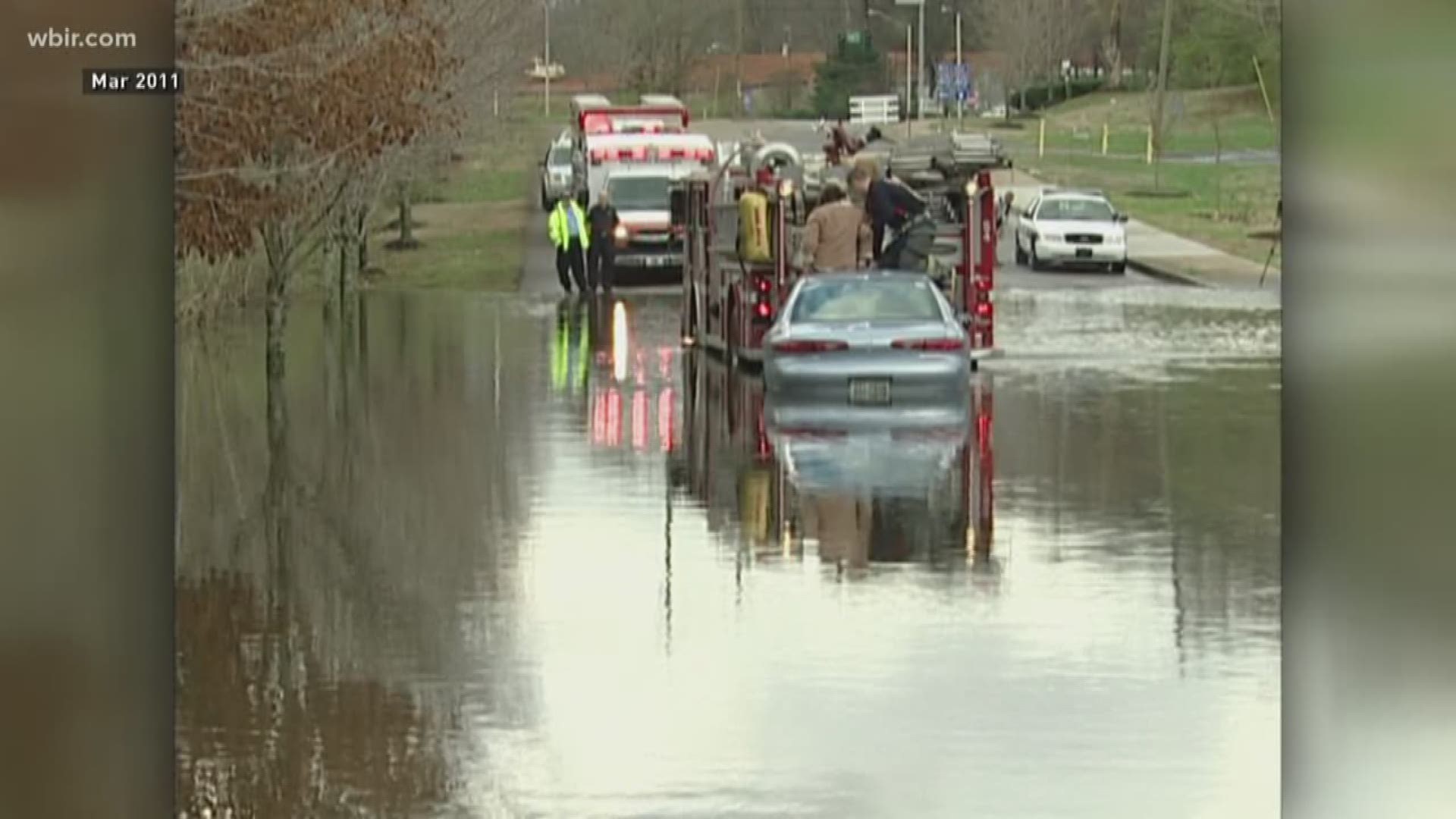 With flooding a concern the next few days, some parts of Knoxville won't flood because of all the work that city officials have done to mitigate flooding concerns