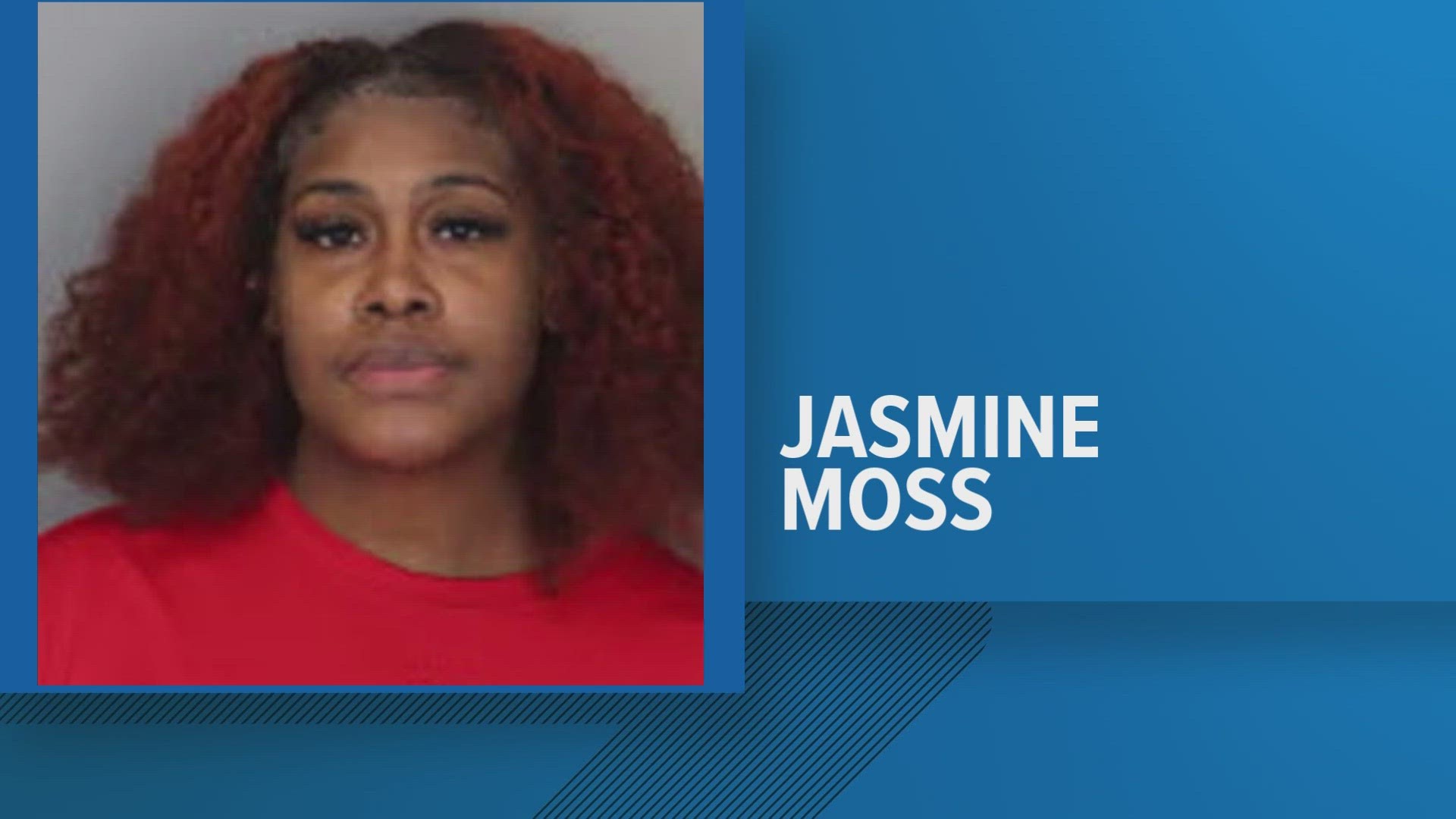 Investigators charged Jasmine Moss with Child Neglect. Police say last week they got several calls about disturbing images involving a young girl on social media.