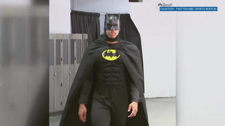 Batman is a VFL: Grant Williams dons the Batsuit to become the Boston Celtics' Caped Crusader