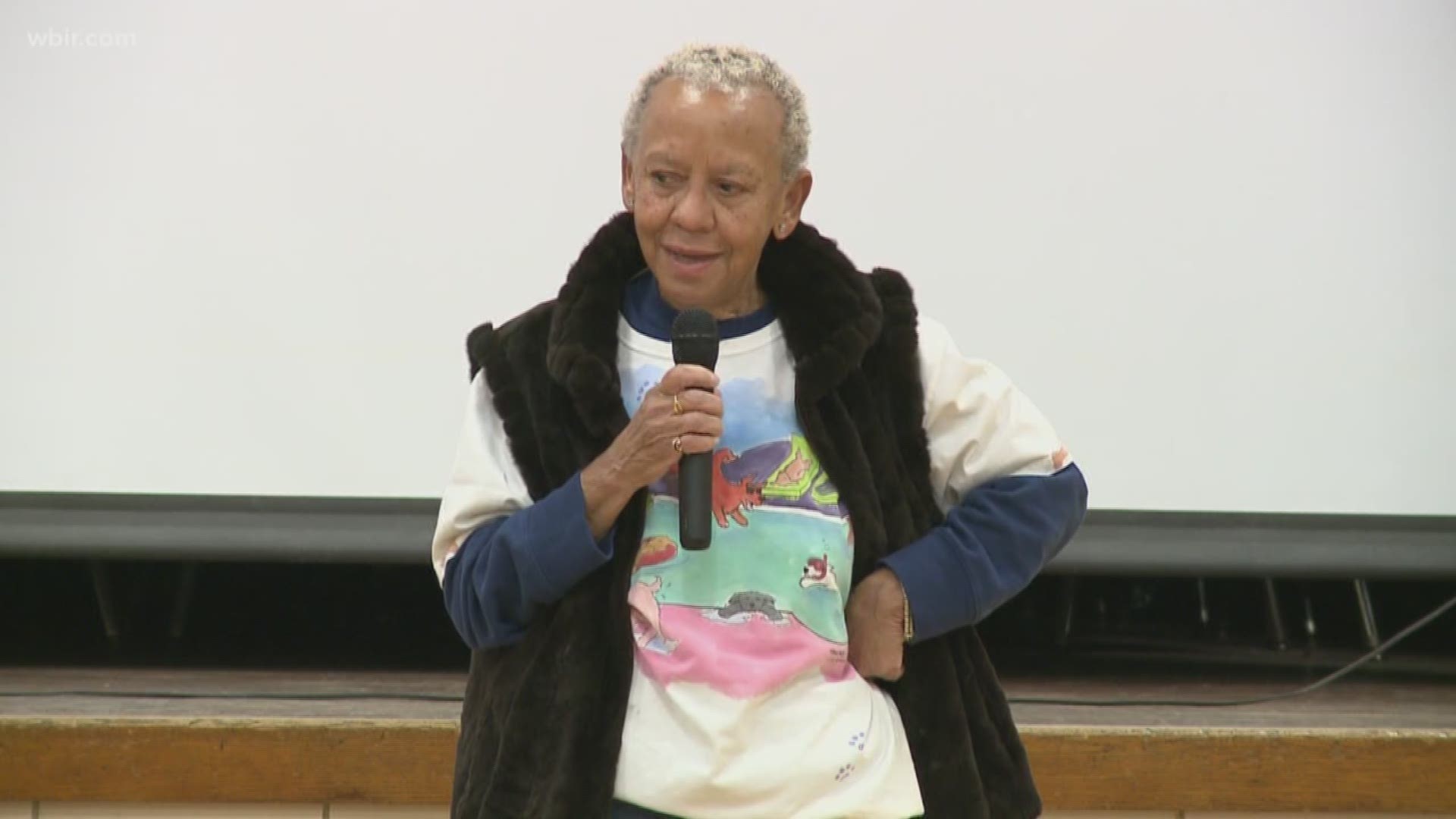 Nikki Giovanni is a Knoxville native, a graduate of the Knox County School System, and went on to publish more than 30 books in poetry as well as becoming a civil rights activist.
