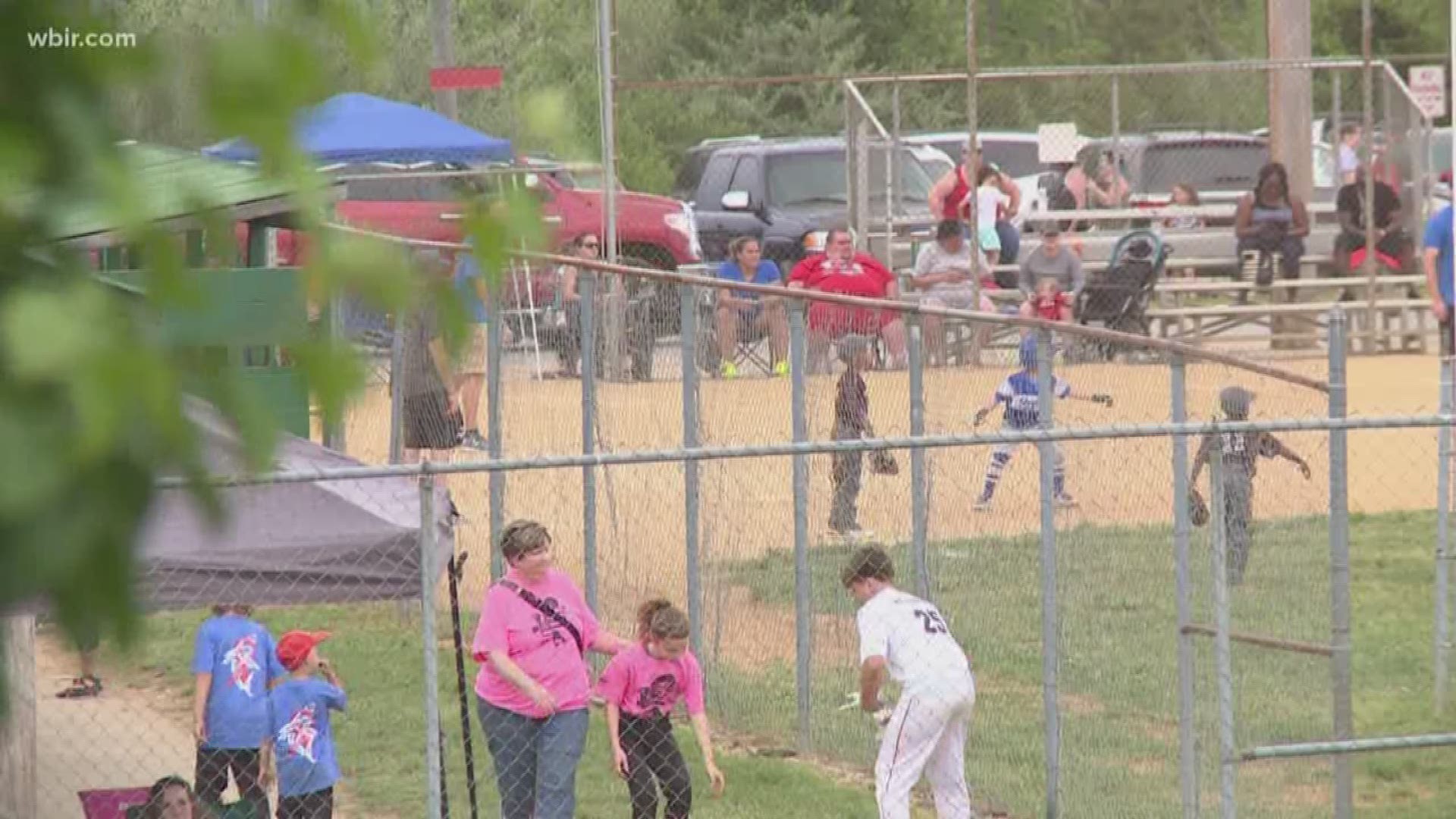 Bower Field in South Knox County was packed this weekend for the Bring the Thunder Tournament, raising money for a young boy with leukemia.