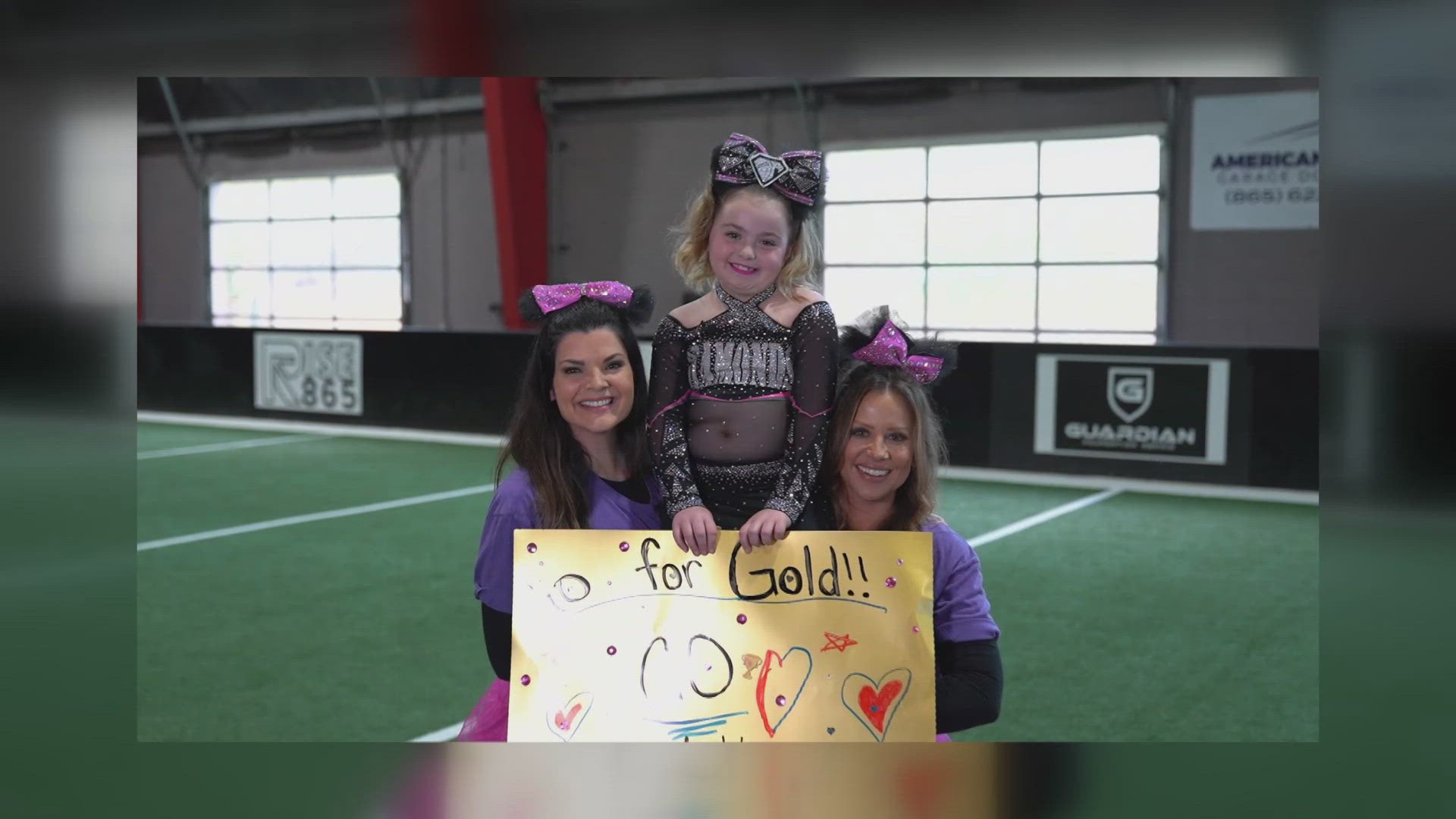 Sicilee is a competitive cheerleader who doesn't let her diagnosis hold her back.