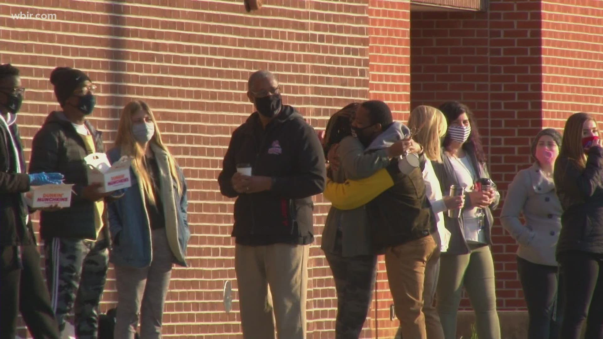 Students returned to classes inside Austin-East magnet high school today 11 days after a classmate was shot and killed inside a bathroom.