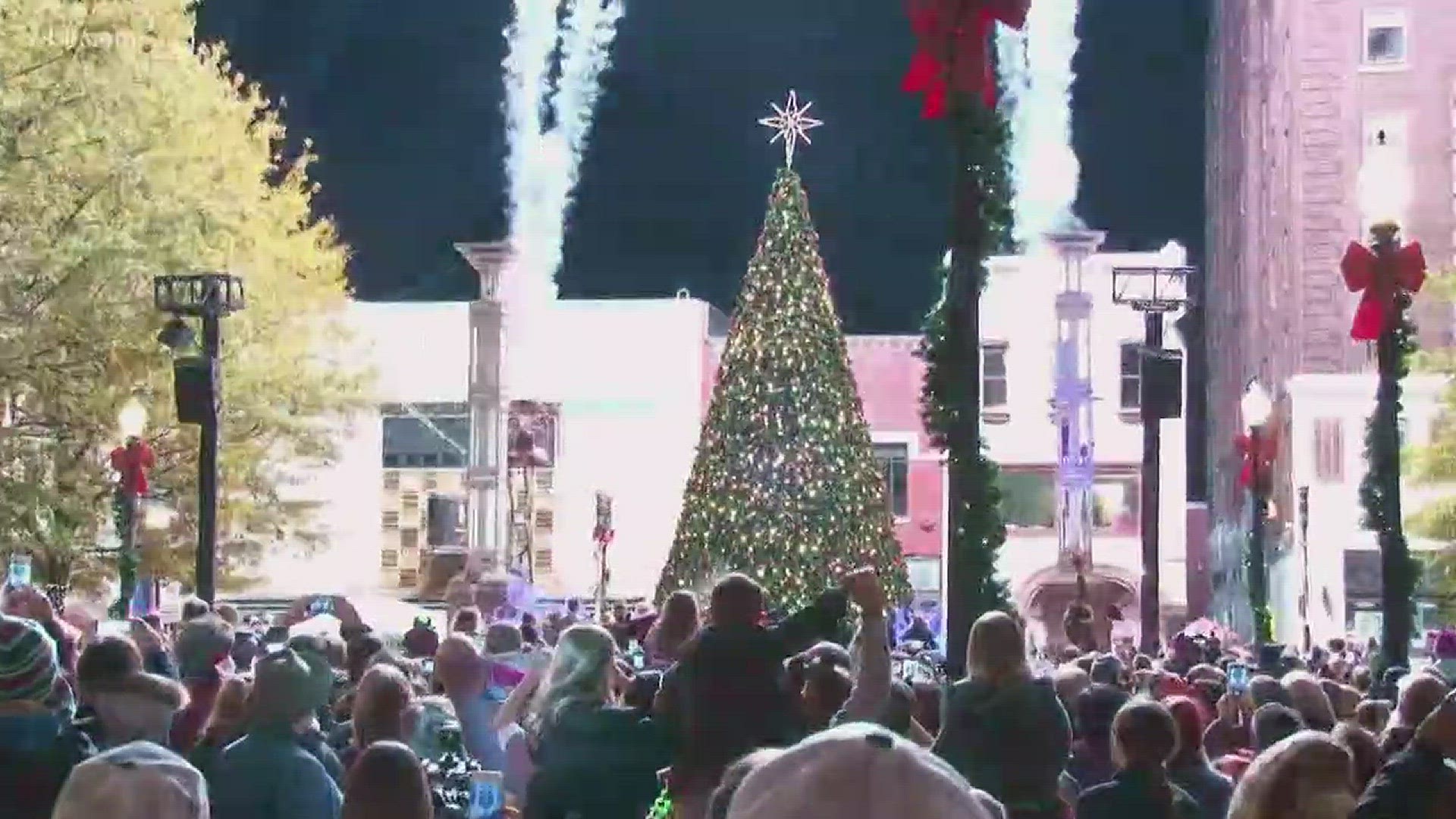 Nov. 24, 2017: Thousands of people celebrated the start of the holiday season in downtown Knoxville, remembering what matters most.