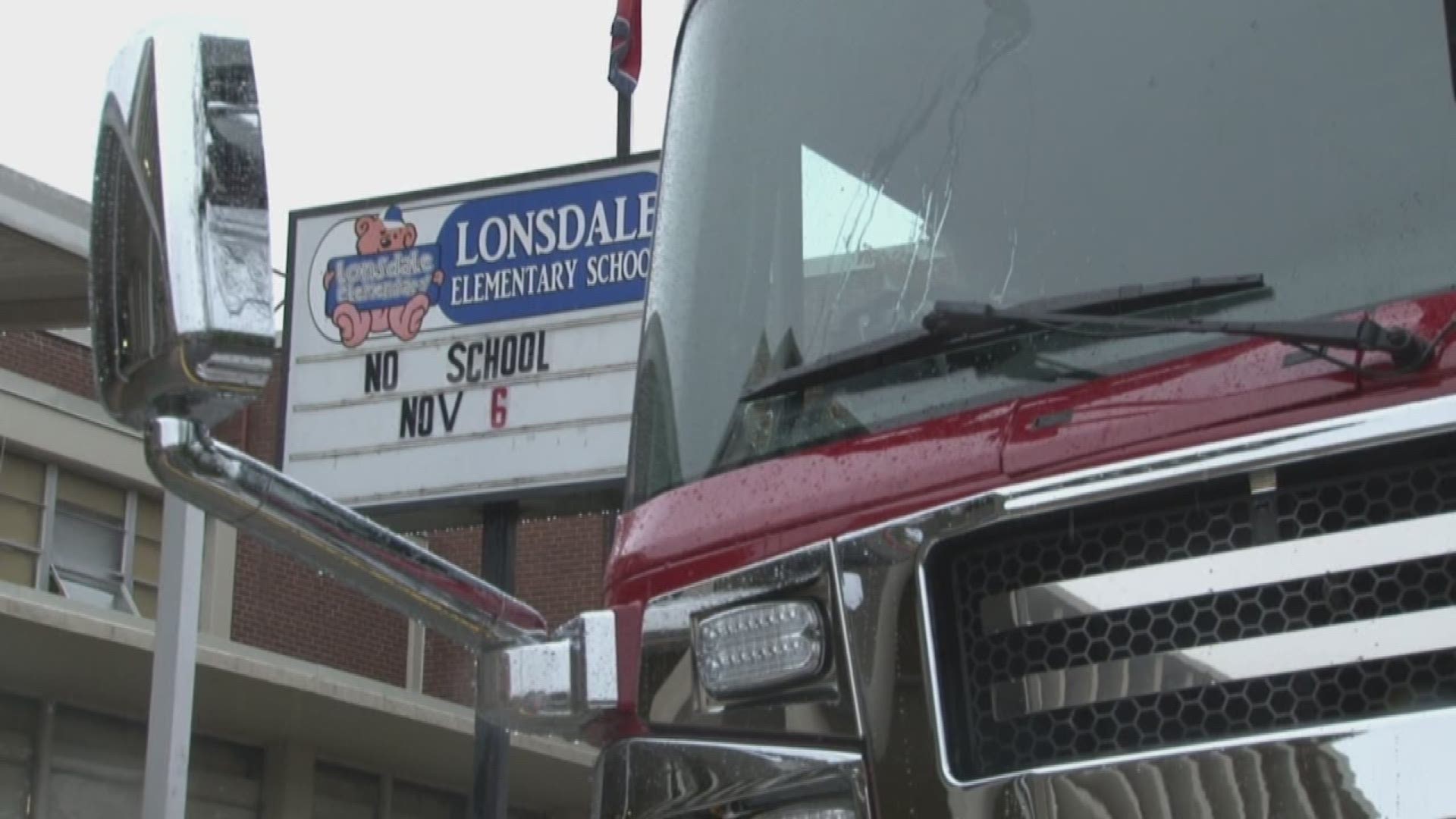 The Knoxville Fire Department says the school reported haze in the hallway just before 7:30 this morning. KFD says there was an elevated level of carbon monoxide in the boiler room and throughout the building.