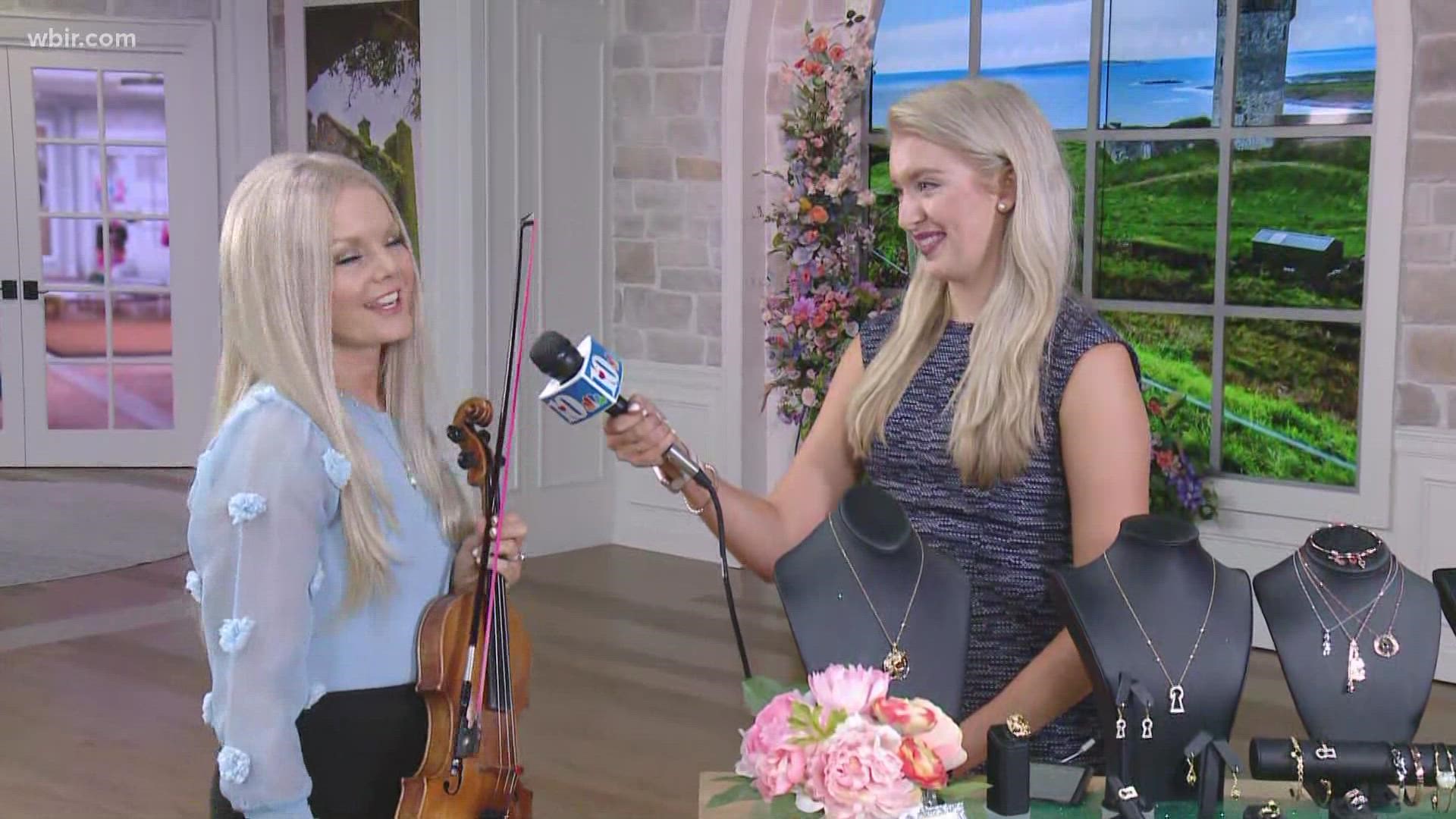 World-renowned celtic violinist Máiréad Nesbitt has teamed up with JTV for a new jewelry line. Sept. 9, 2021-4pm