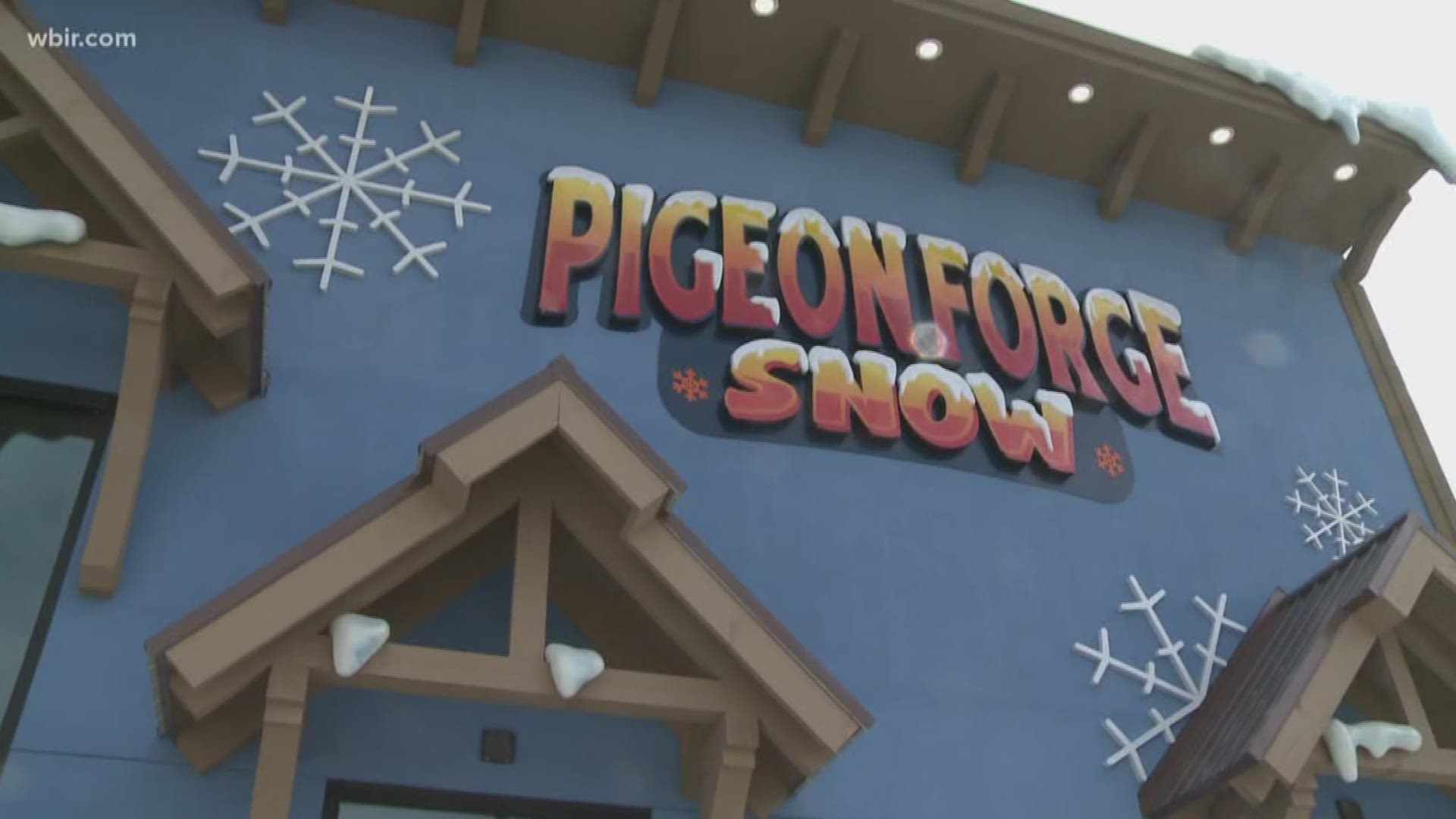 A look at the new Pigeon Forge Snow that's now open.March 23, 2018-4pm