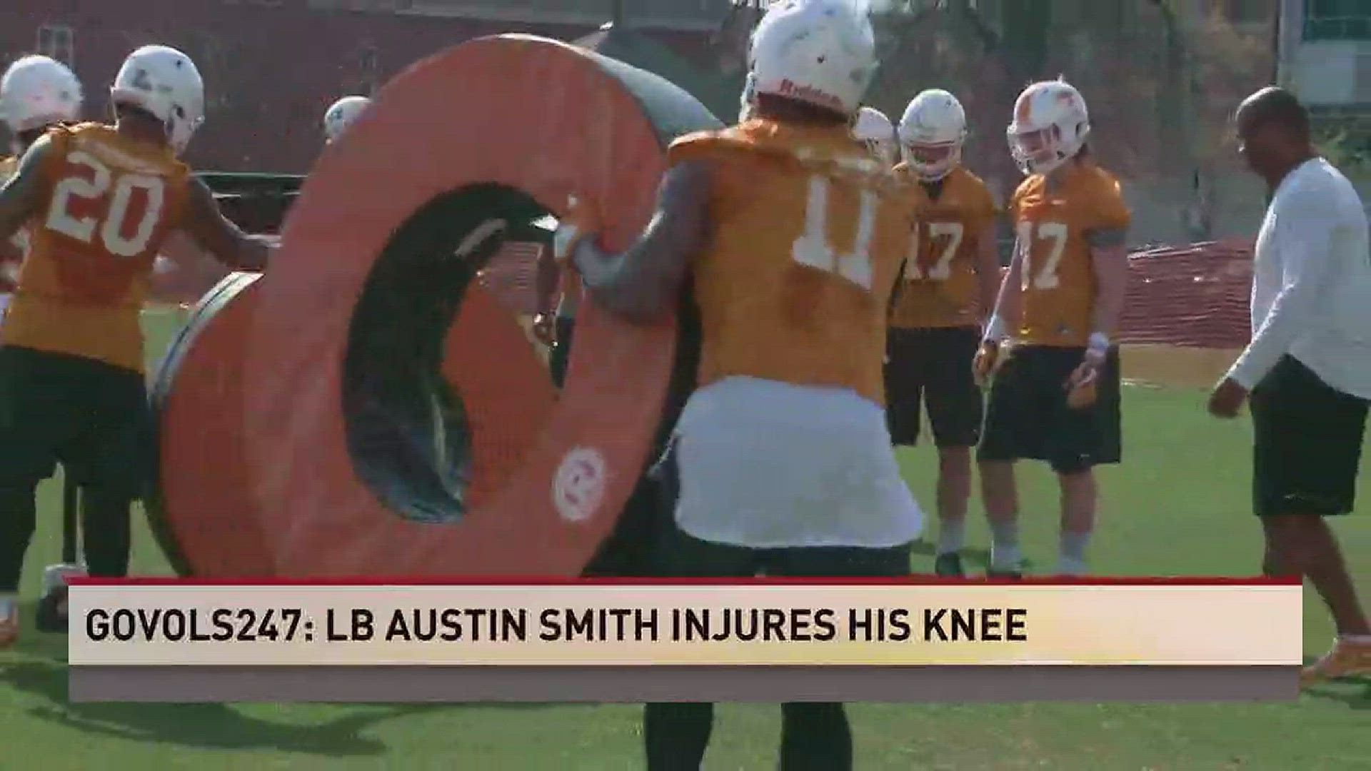 Another injury to the Vols' linebacker corps
