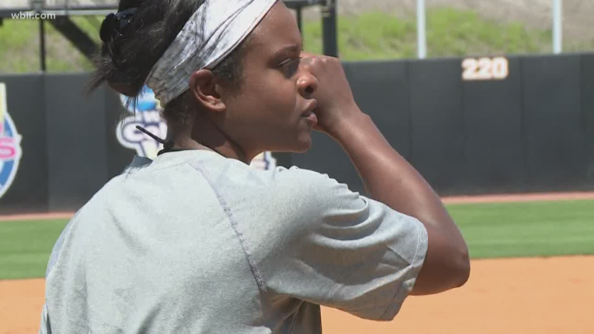 India Chiles is one of the best players in Tennessee softball history and perhaps the toughest. After spending some time in the "real world," she's back with the Lady Vols, helping the slap hitters as a volunteer assistant coach.
