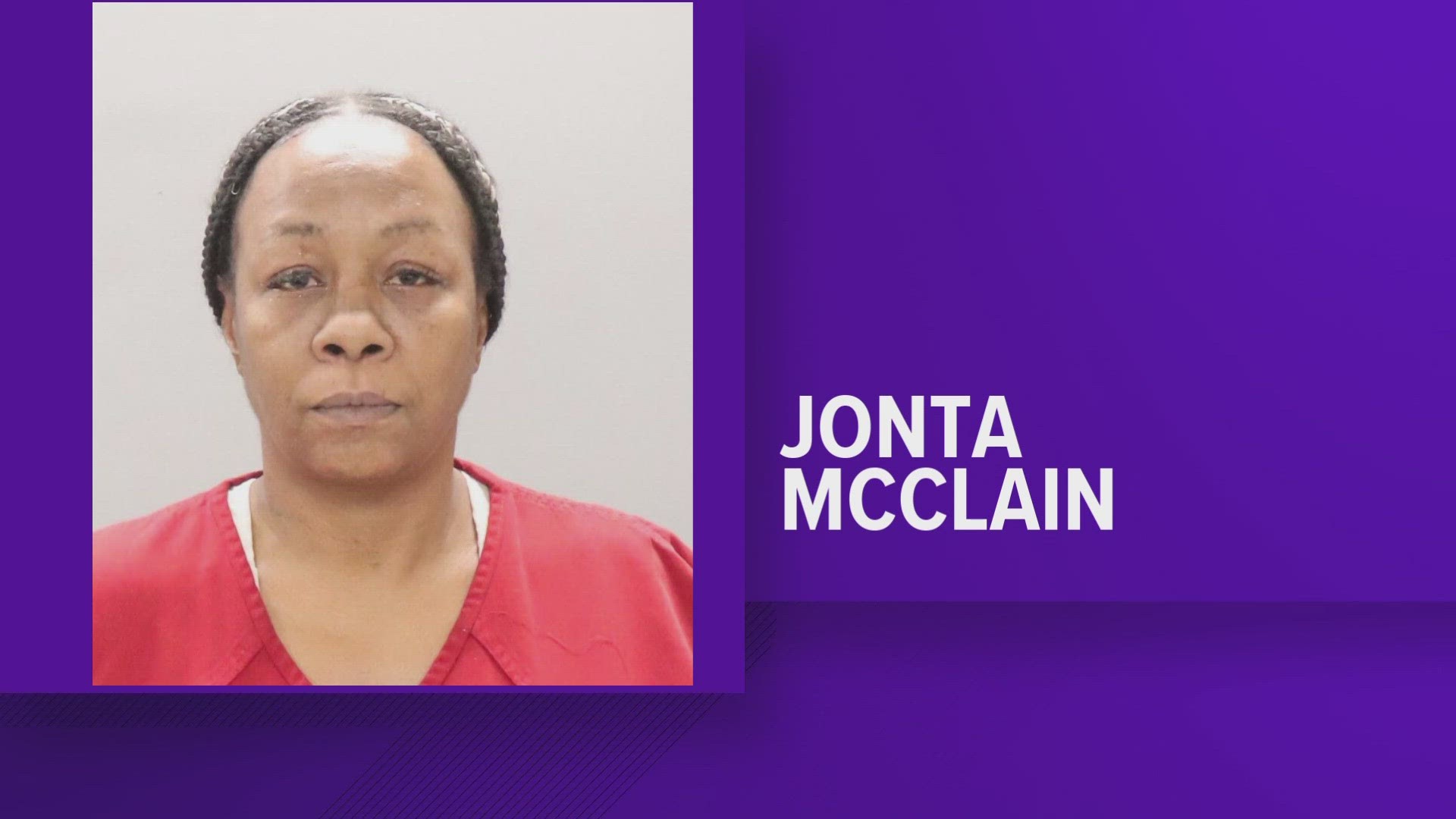 Records show Jonta McClain and a man got into a fight at 3 a.m. on Saturday. She fired a revolver multiple times and hit him three times, officials say.