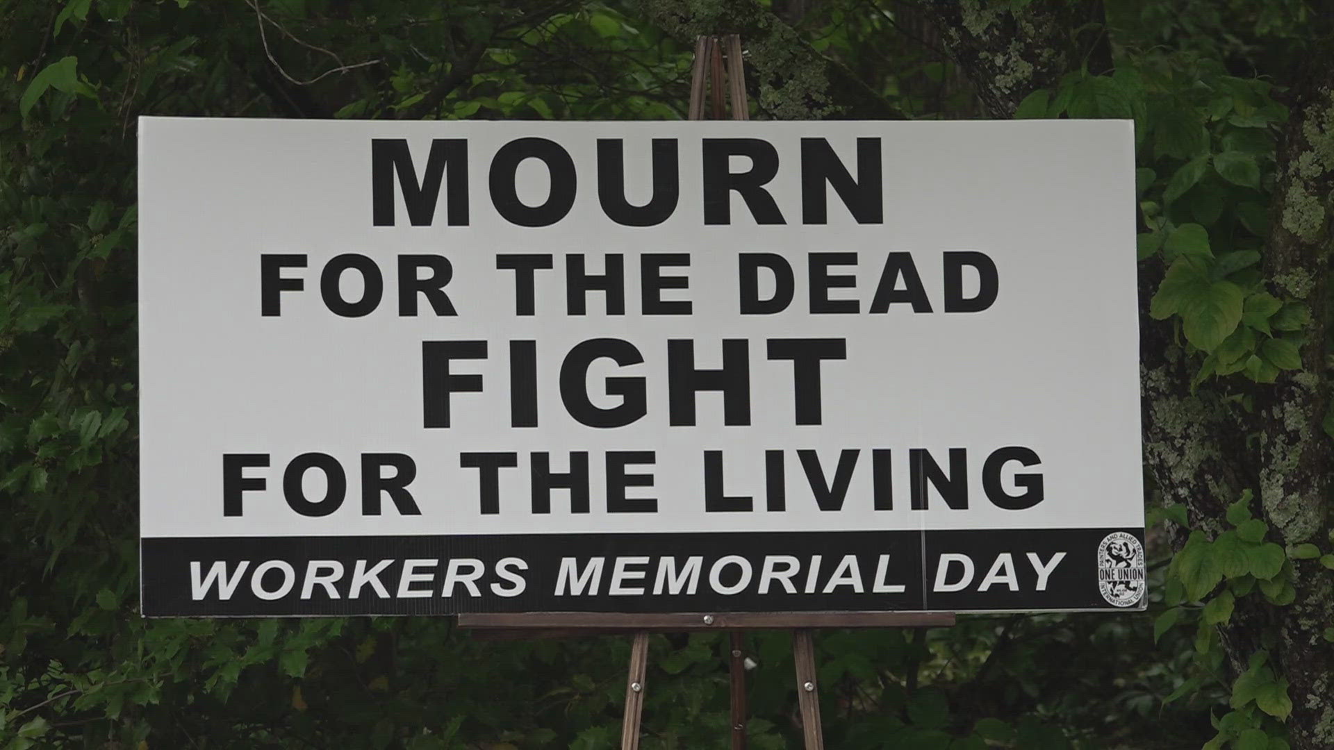 The annual Worker's Memorial Day service for Knoxville was held Saturday at Westminster Presbyterian Church.