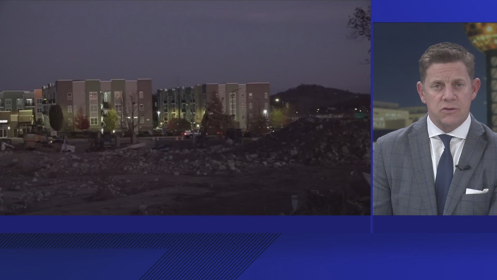 Crews are making progress on a site that will one day be a science museum in Knoxville.