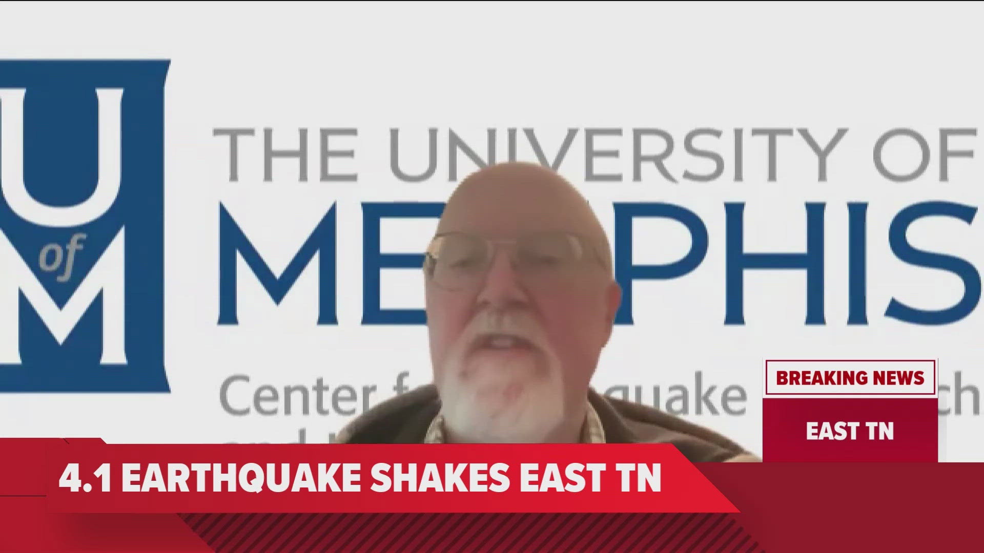 An earthquake expert at the University of Memphis talks about today's earthquakes. 