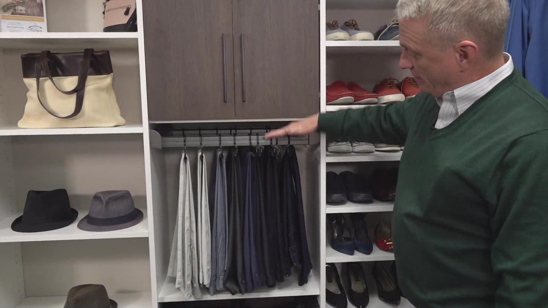 Chris McKenry, the owner of Closets by McKenry, shares some easy-to-follow organization tips.