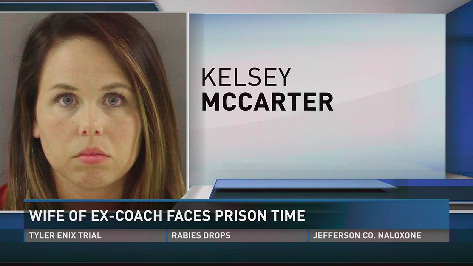 Sept. 25, 2017: The wife of a former Knox County assistant high school football coach faces a three-year prison sentence for having sex with a student.