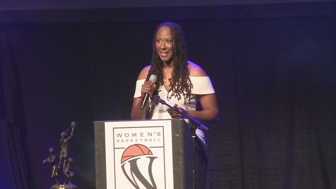 Chamique Holdsclaw Women's Basketball Hall of Fame Speech | wbir.com