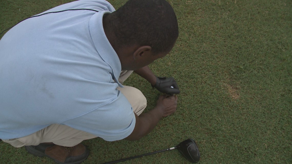 Blind golfer competes in gofd tournament to benefit VBI | wbir.com