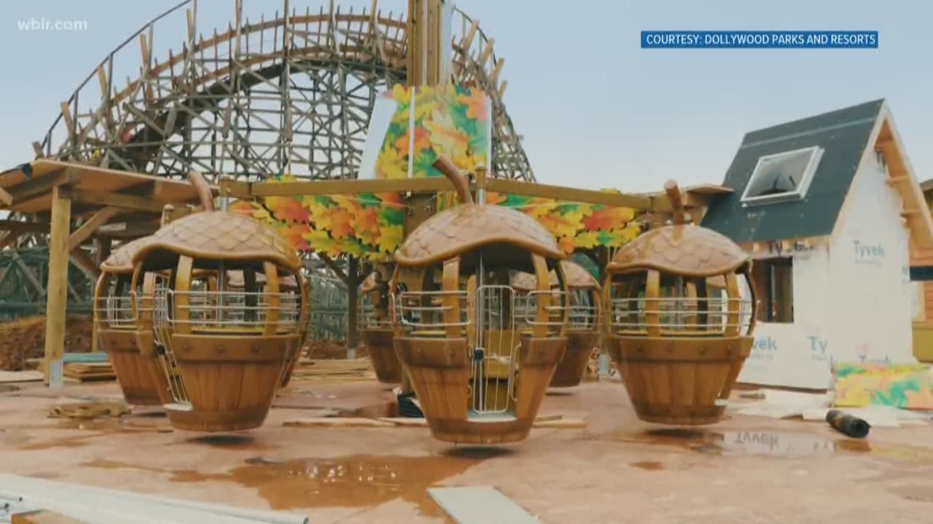 Dollywood's newest expansion opens Saturday, and the park offered a sneak peek ahead of time.