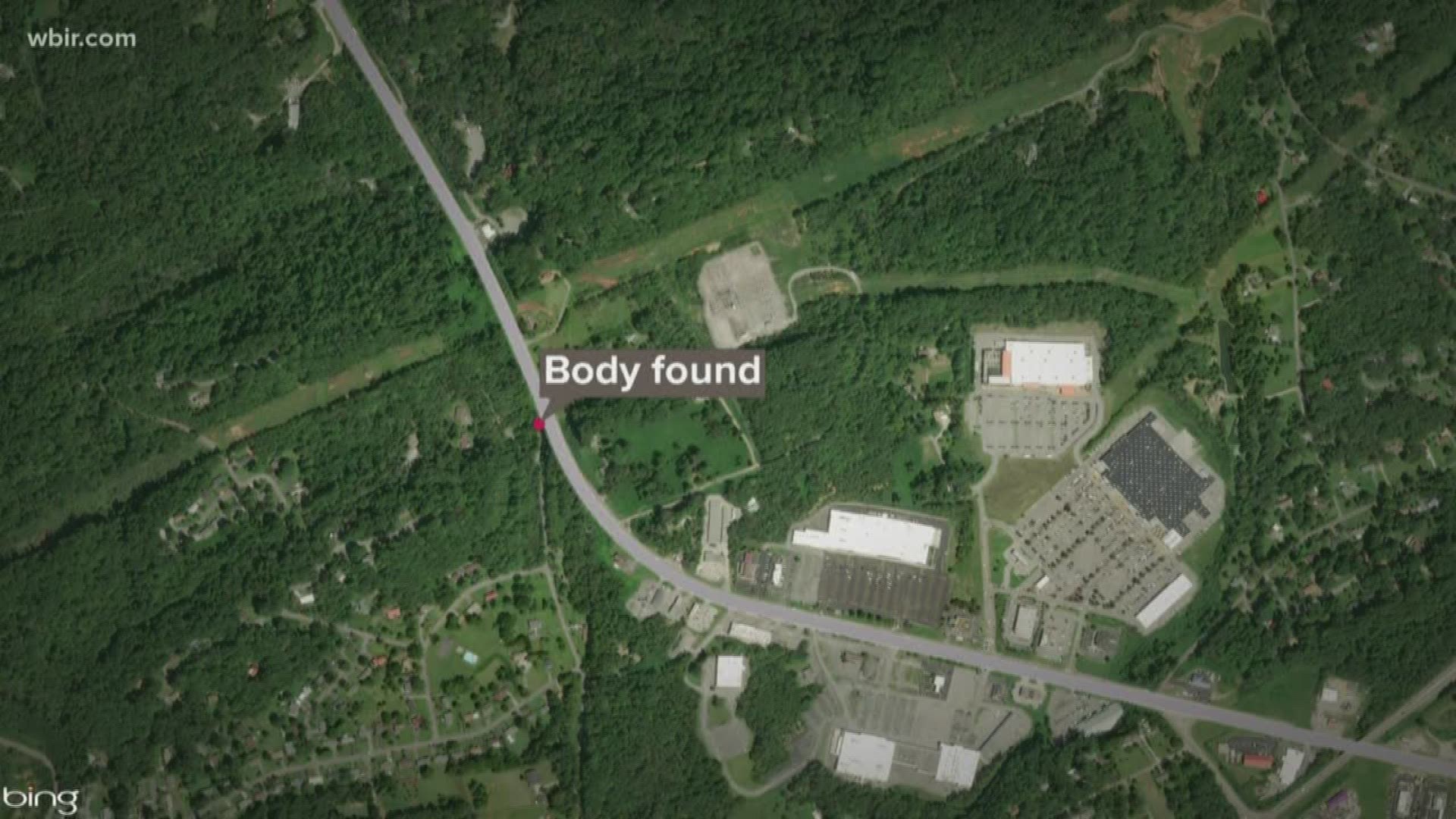 Police believe the man was killed in Knoxville before his body was moved to South Knox County.