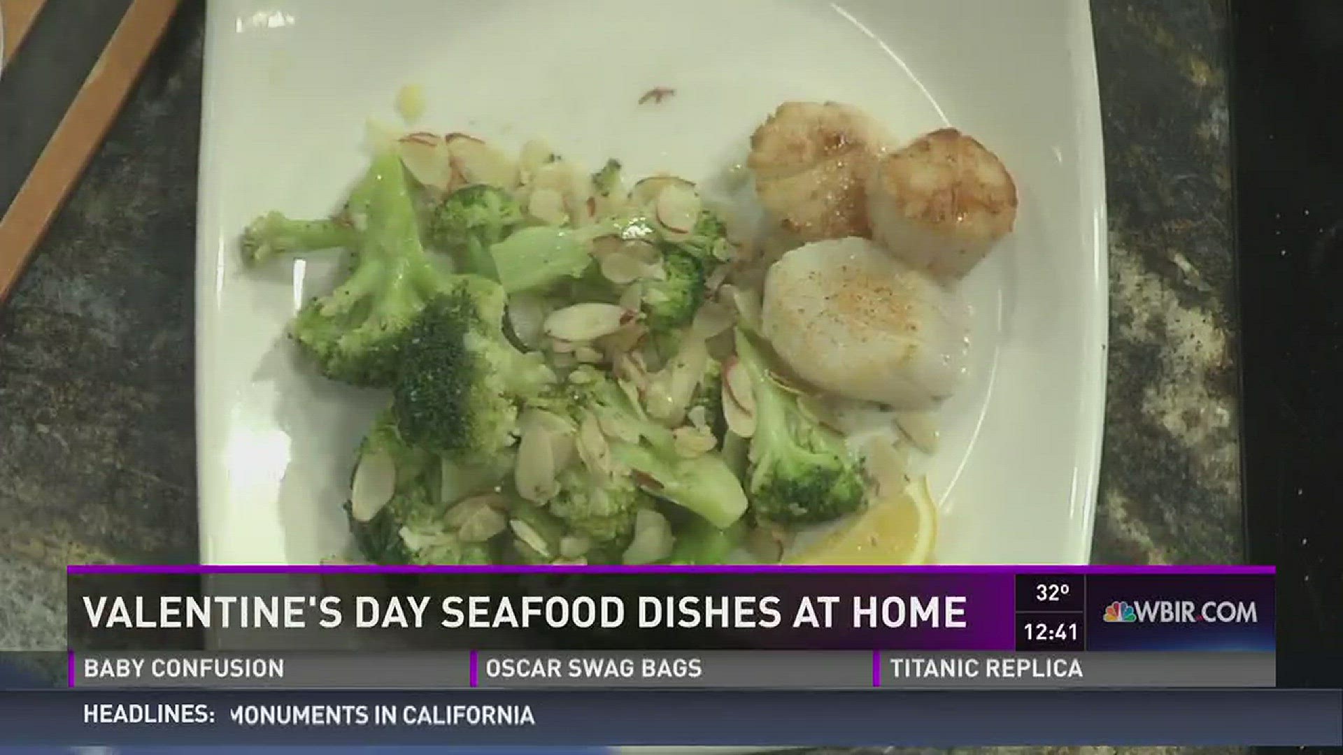 Phil and Parker from the Shrimp Dock show how to make seafood dishes in preparation for Valentine's Day.