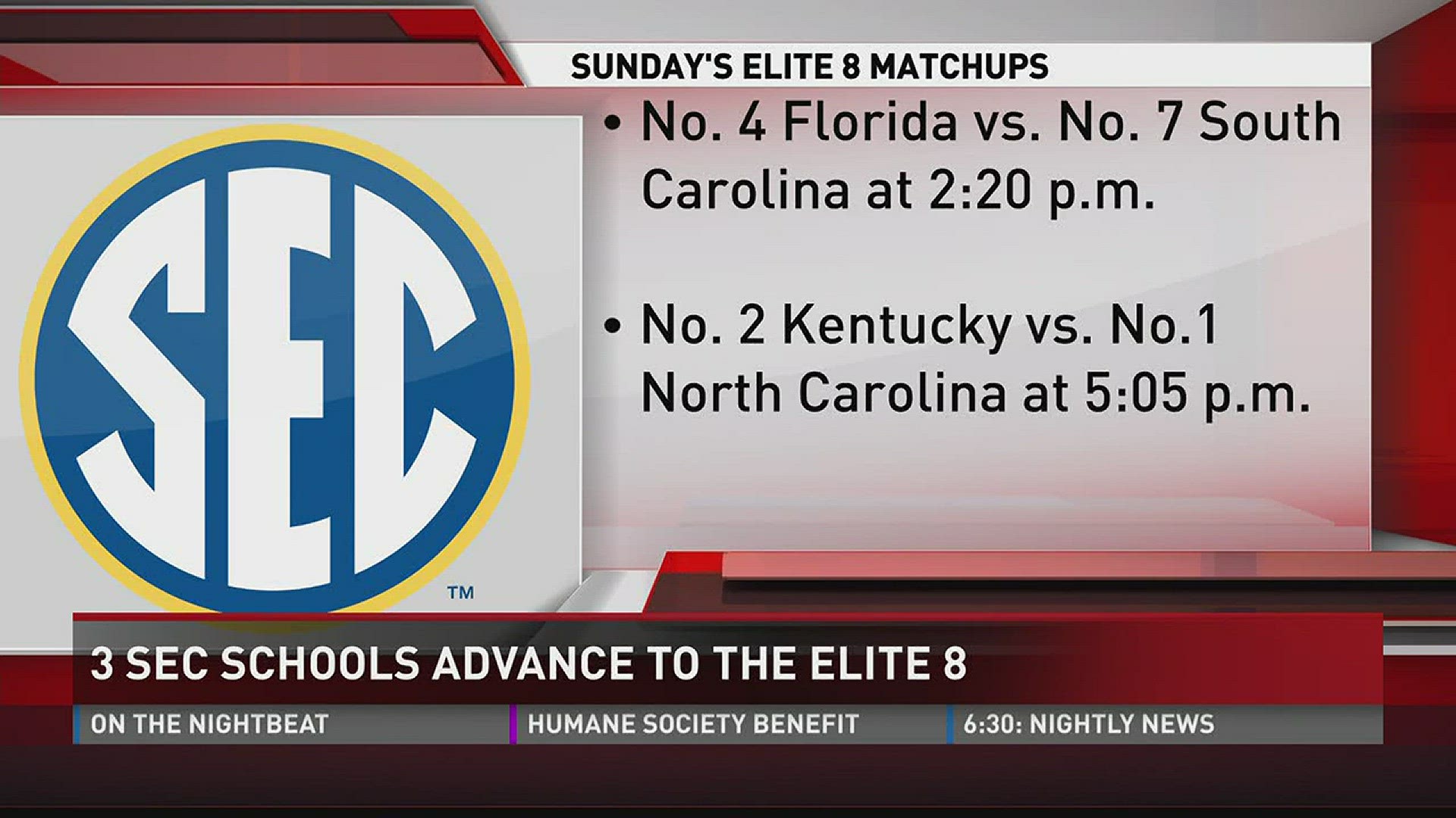 SEC team's success in the NCAA Tournament benefits the entire conference