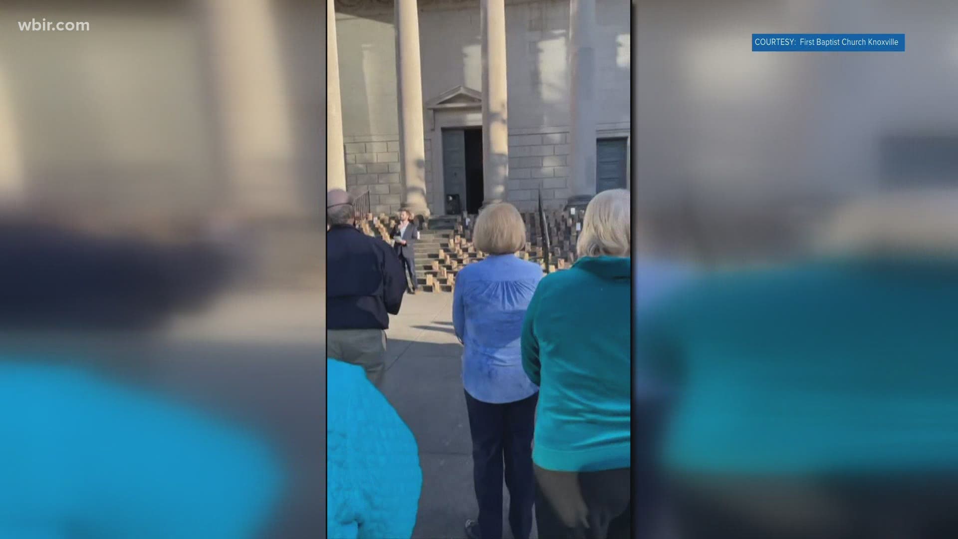 At First Baptist Church of Knoxville, people lit candles on Saturday to remember those impacted by the virus and recent gun violence across East Tennessee.