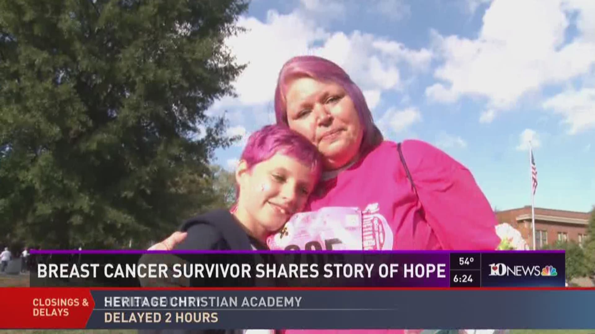 As a 29-year-old, she never thought she would hear the words 'You have breast cancer."	But at Race for the Cure, we met Shalana White alongside her family.	WBIR 10News Anchor Katie Roach shares her story of hope.