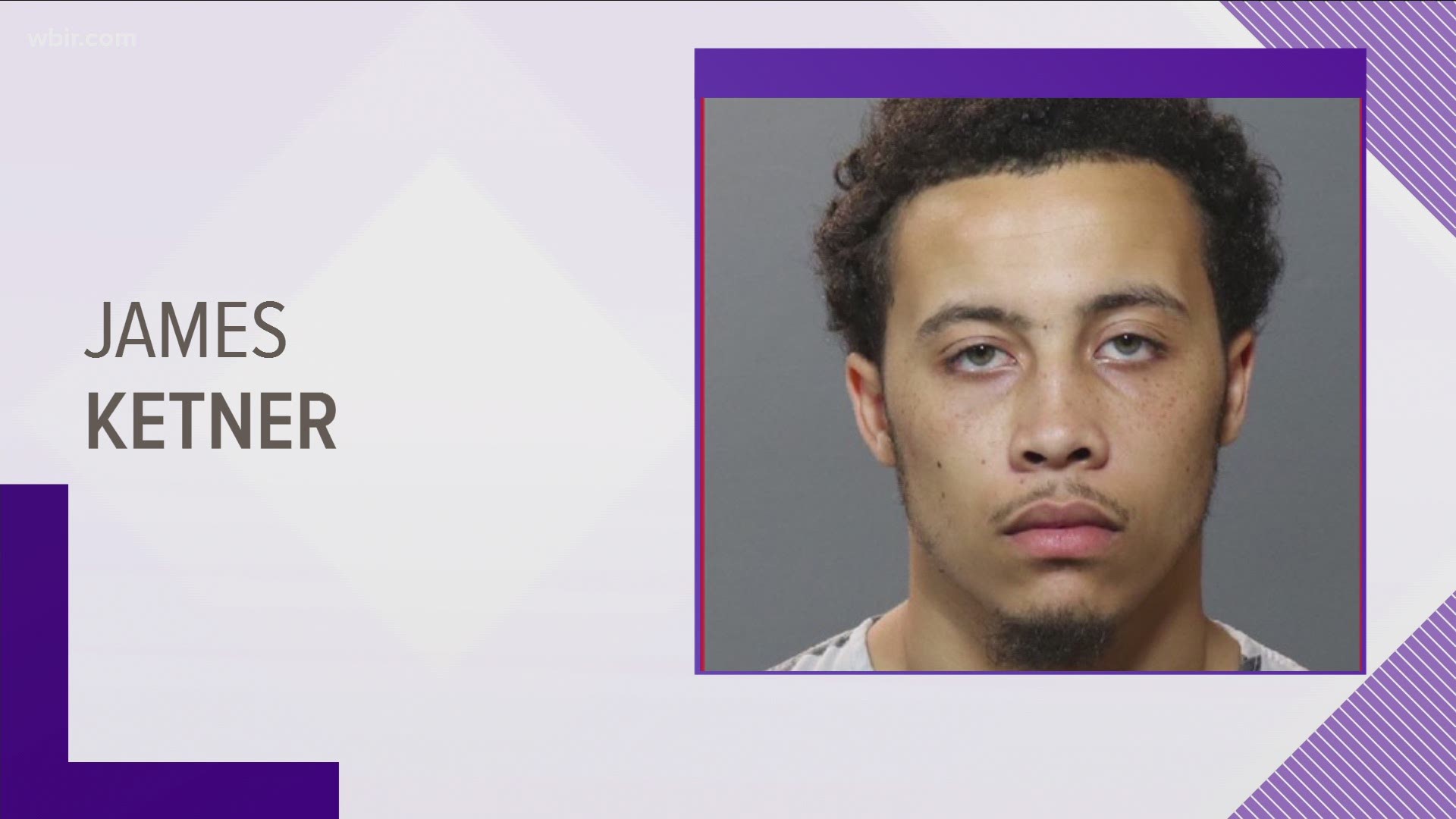 Knoxville Police say 20-year-old James Ketner led officers on a chase last July after they responded to reports of several gunshots near Cumberland Avenue.