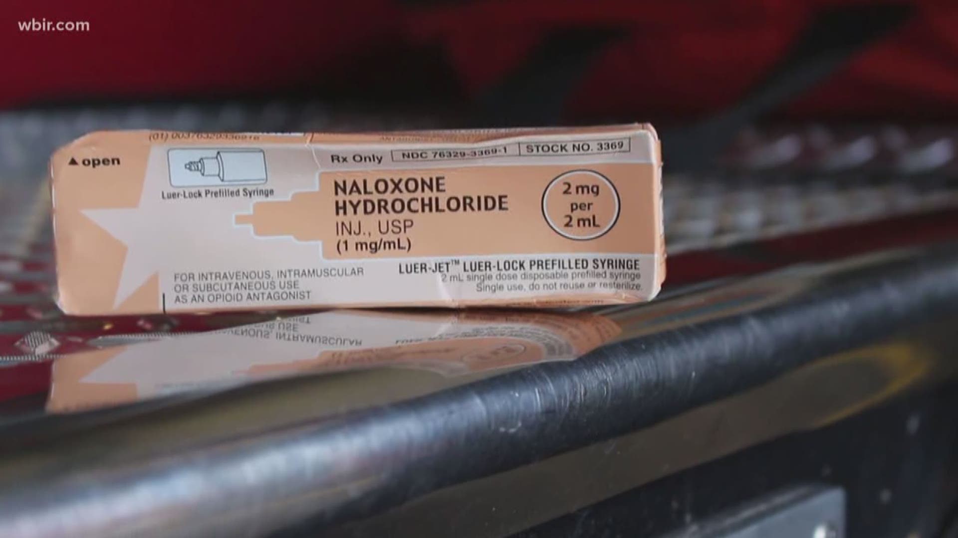 The Knoxville Fire Department says that in some cases, Naloxone isn't strong enough to fight overdoses as drug potency increases. June 18, 2018.