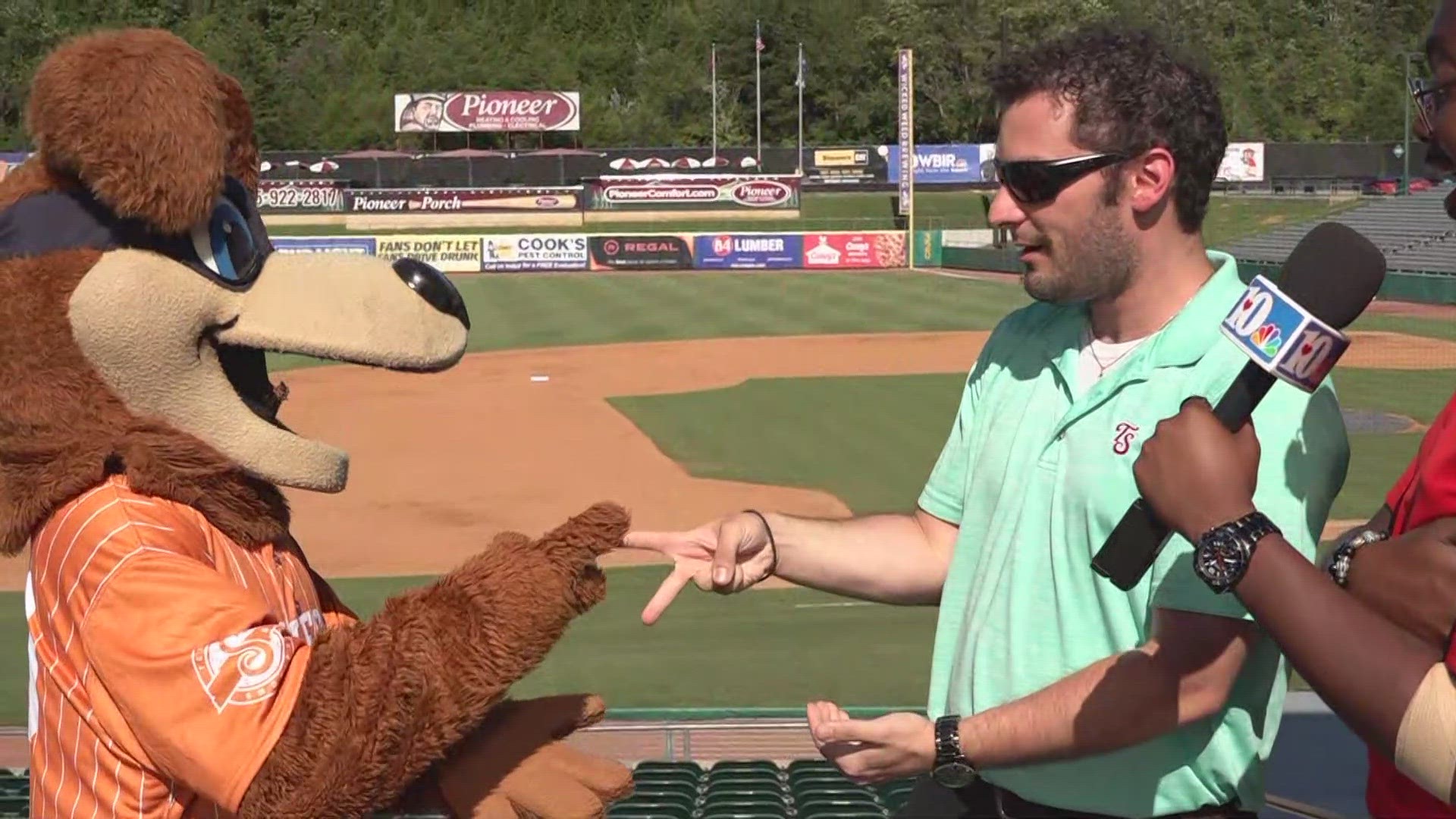 An intense game of rock, paper, scissors will go down at the Smokies Stadium Thursday night.